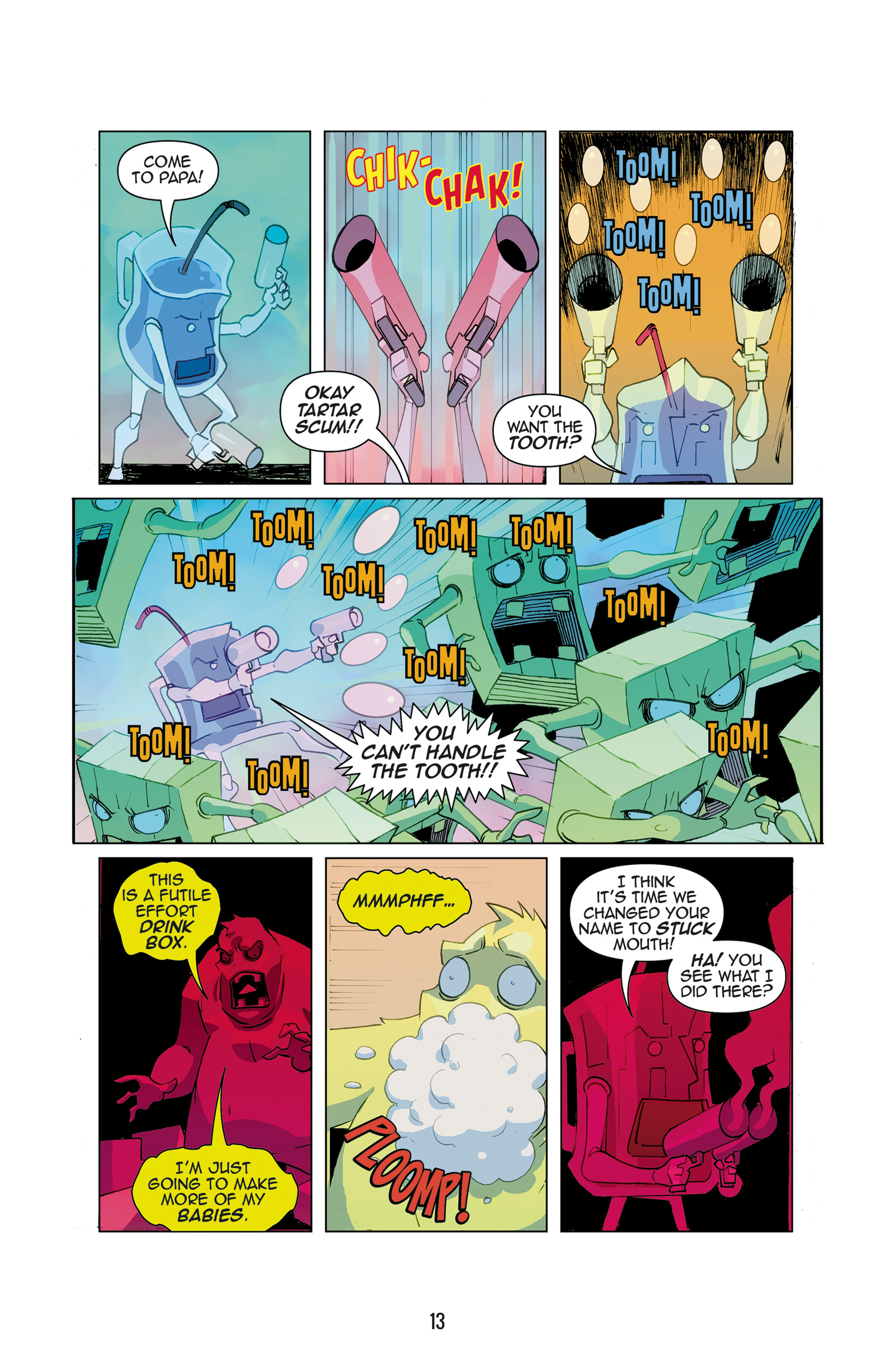 Read online The Mighty Mascots comic -  Issue #3 - 14