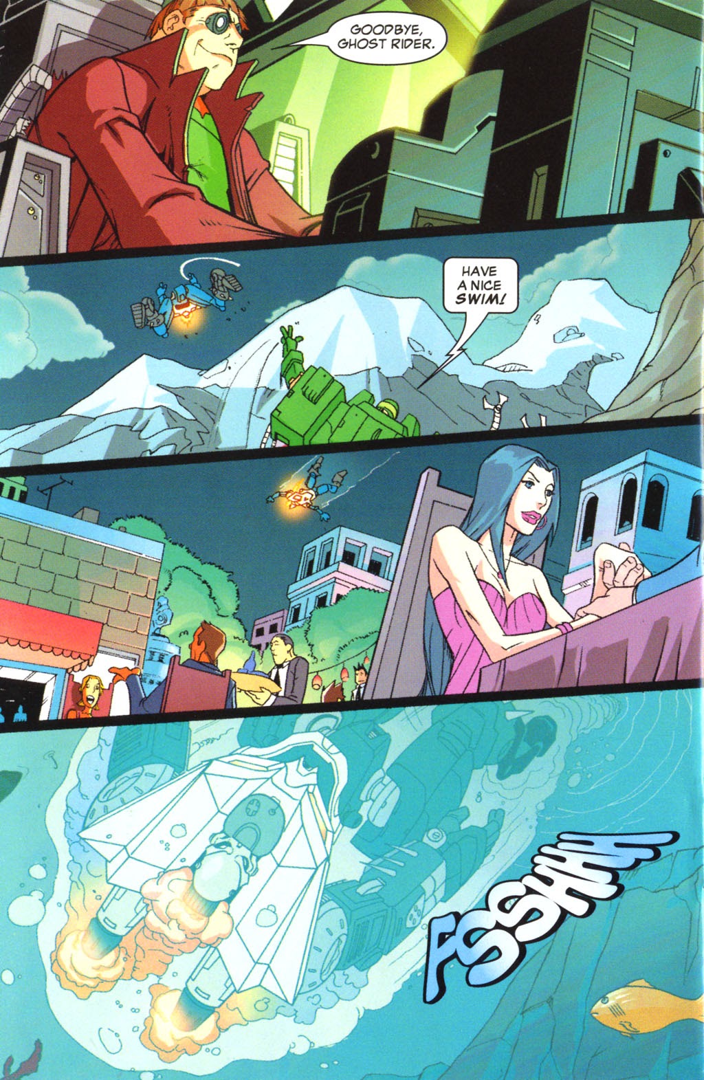 Read online Marvel Megamorphs comic -  Issue # Ghost Rider - 8