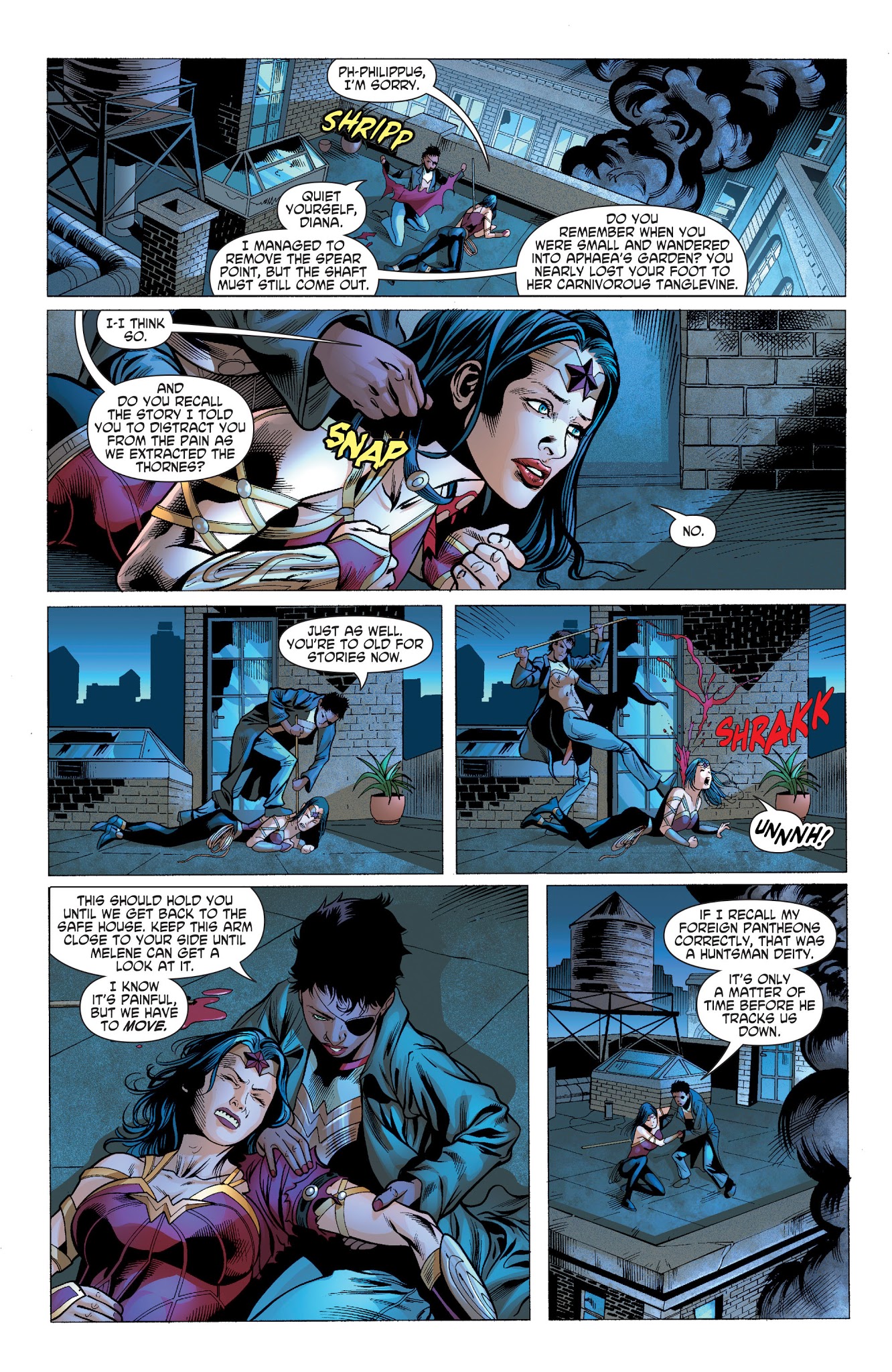 Read online Wonder Woman: Odyssey comic -  Issue # TPB 1 - 141