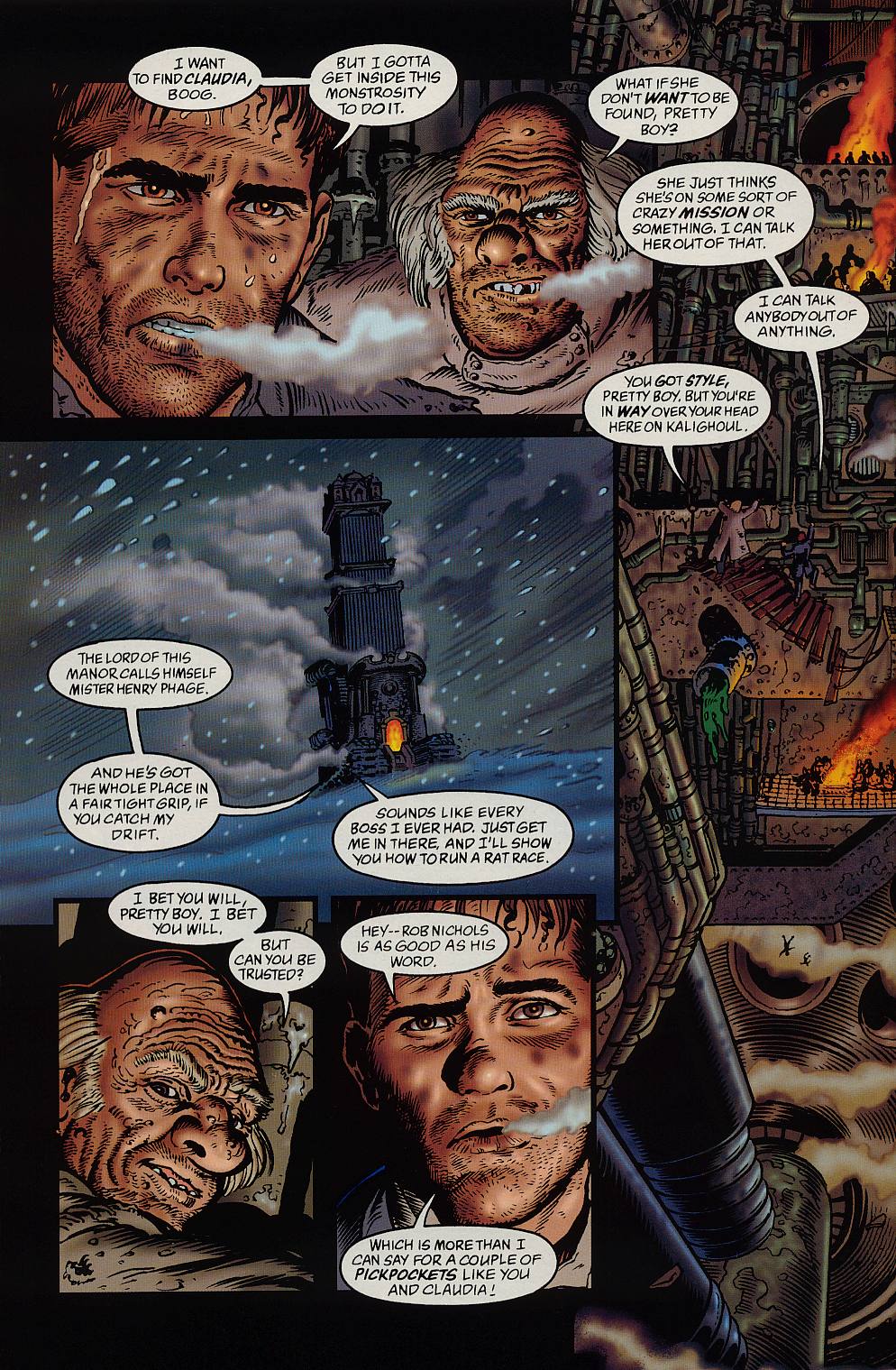 Read online Neil Gaiman's Teknophage comic -  Issue #3 - 4