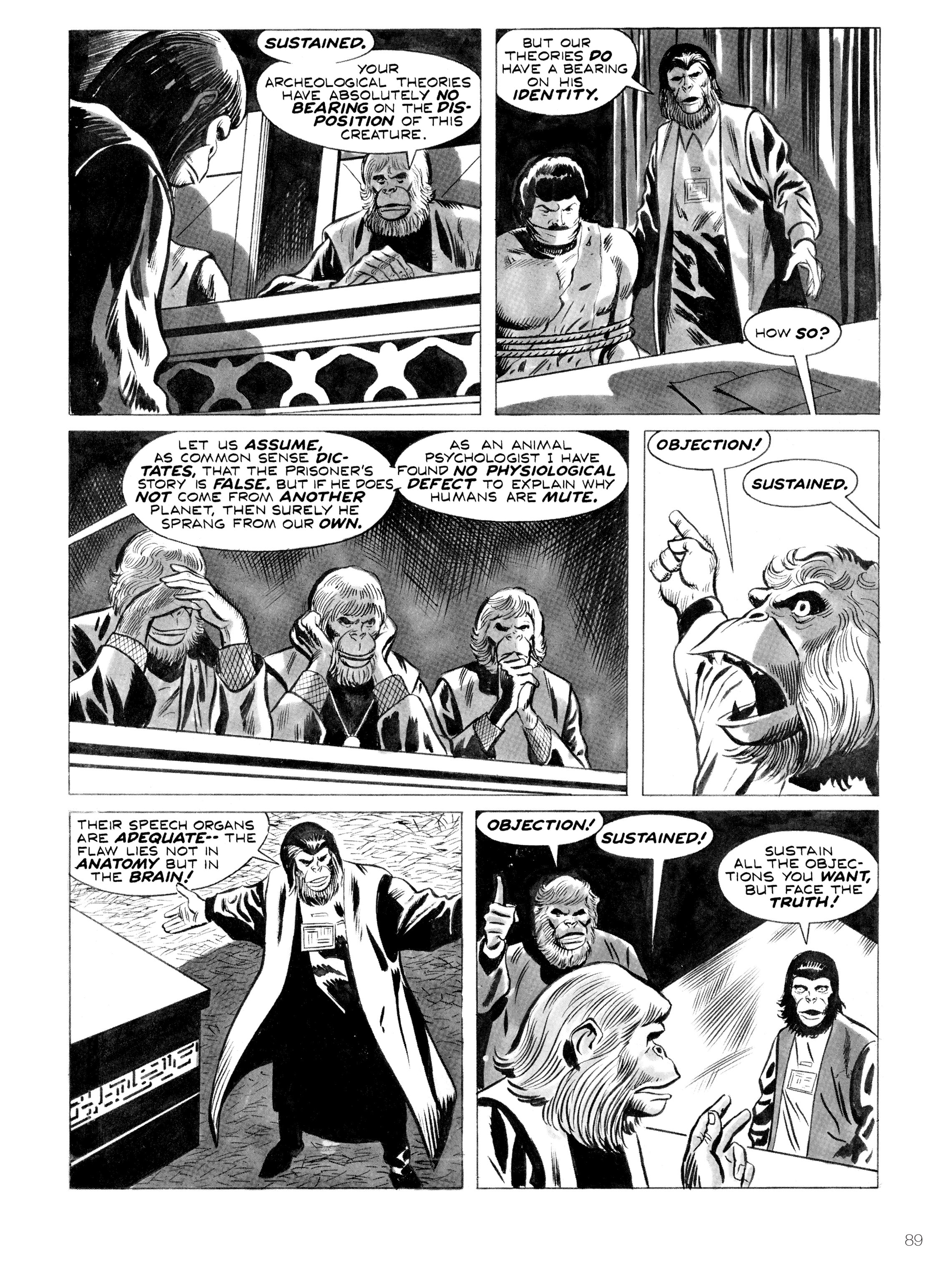 Read online Planet of the Apes: Archive comic -  Issue # TPB 2 (Part 1) - 86