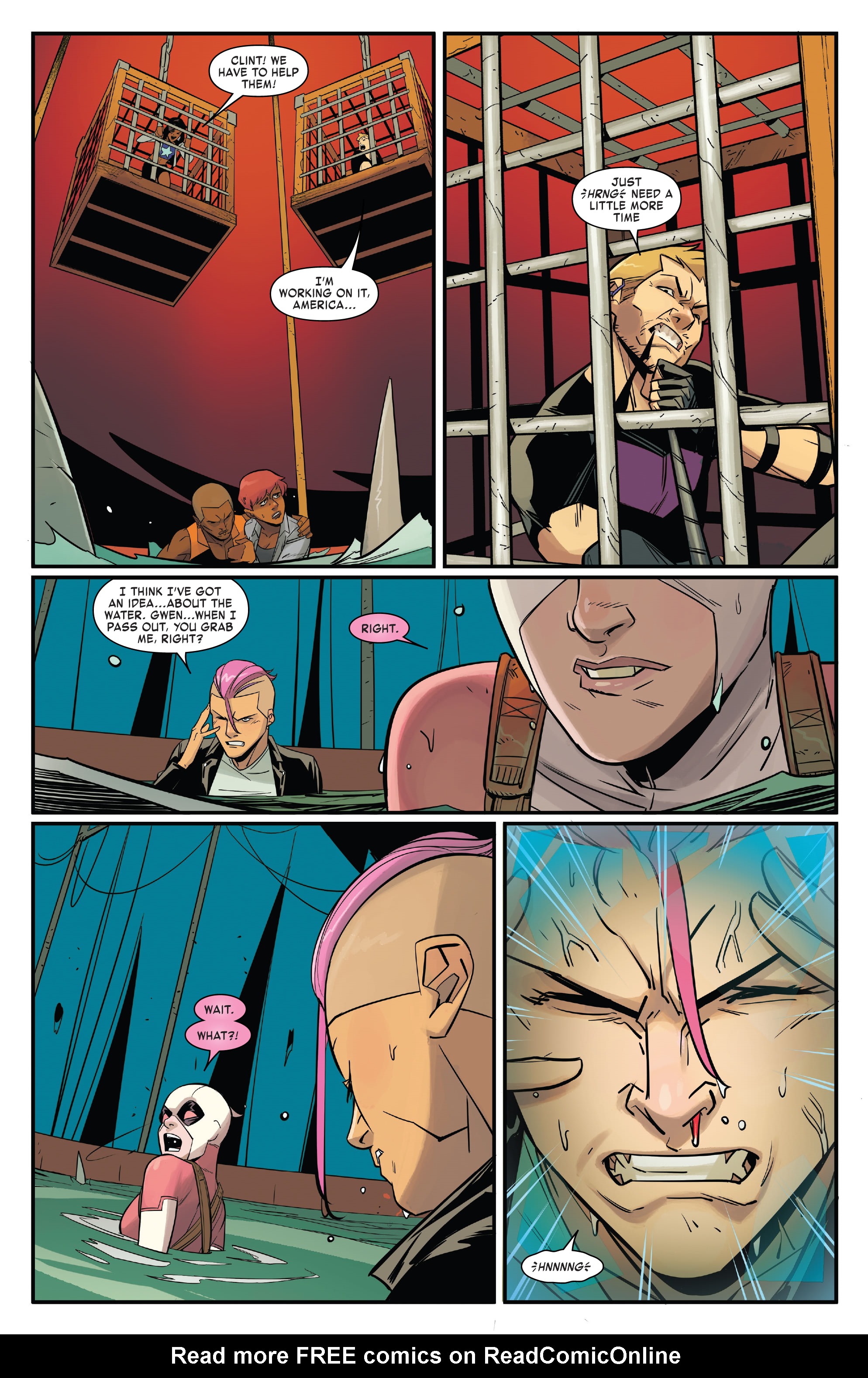 Read online Hawkeye: Team Spirit comic -  Issue # TPB (Part 1) - 37