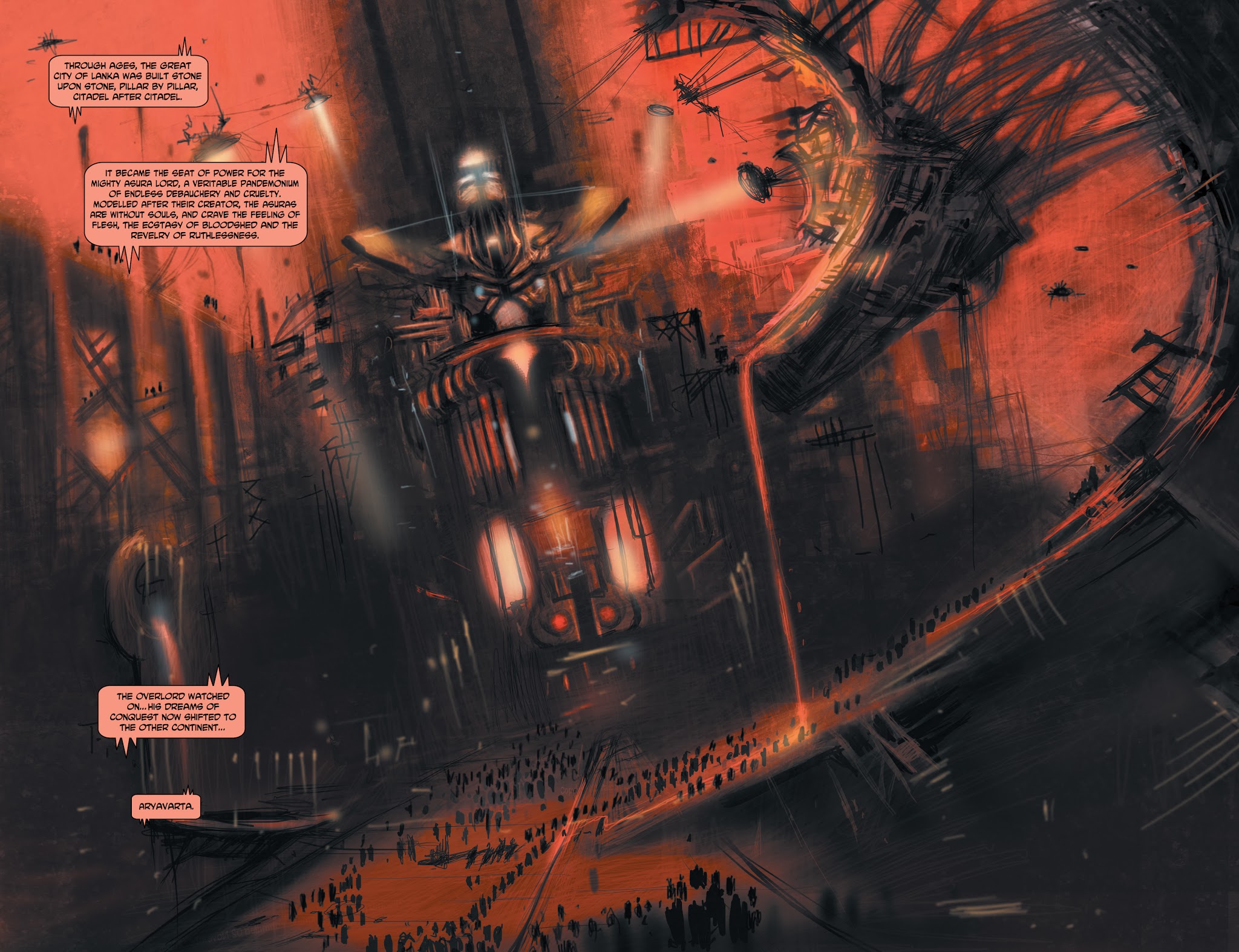 Read online Ramayan 3392 A.D. comic -  Issue #6 - 21