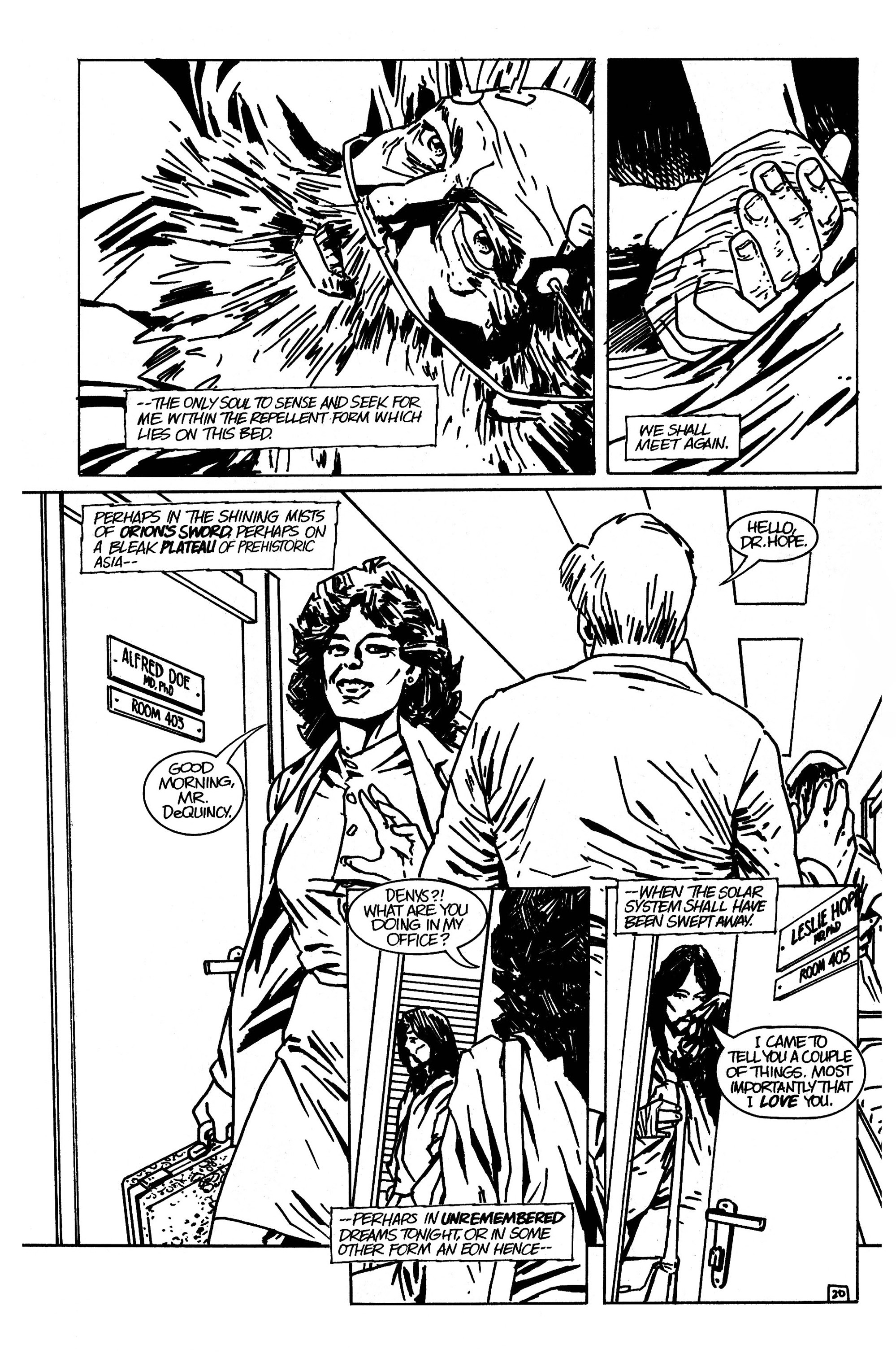 Read online Worlds of H.P. Lovecraft comic -  Issue # Issue Beyond the Wall of Sleep - 22