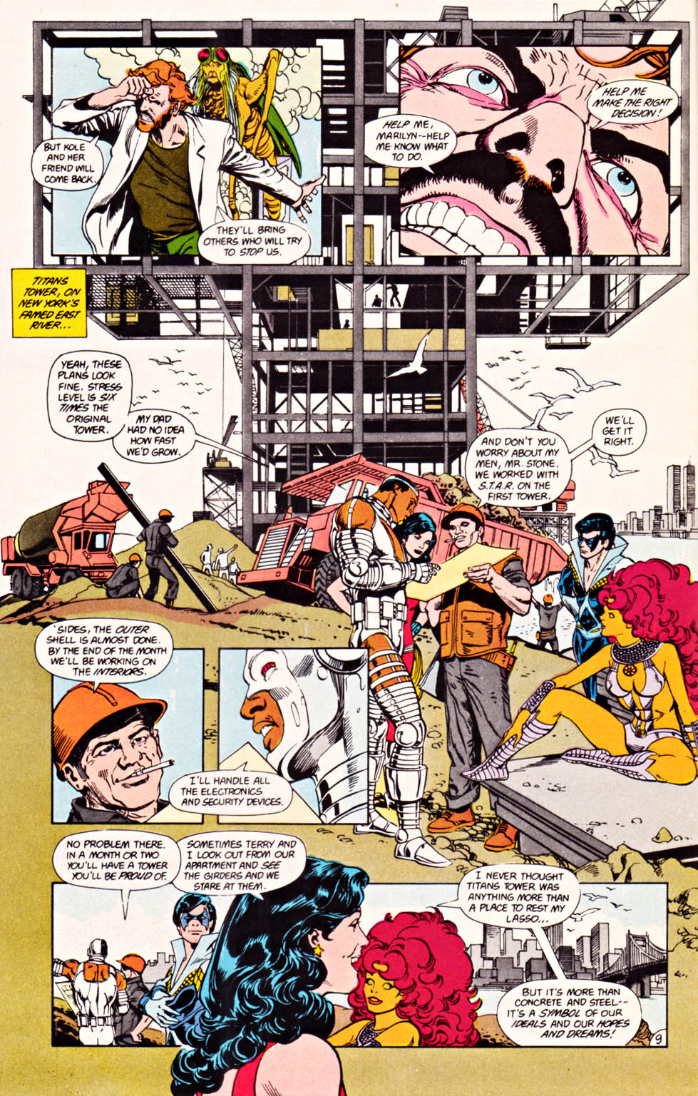Read online Tales of the Teen Titans comic -  Issue #70 - 9