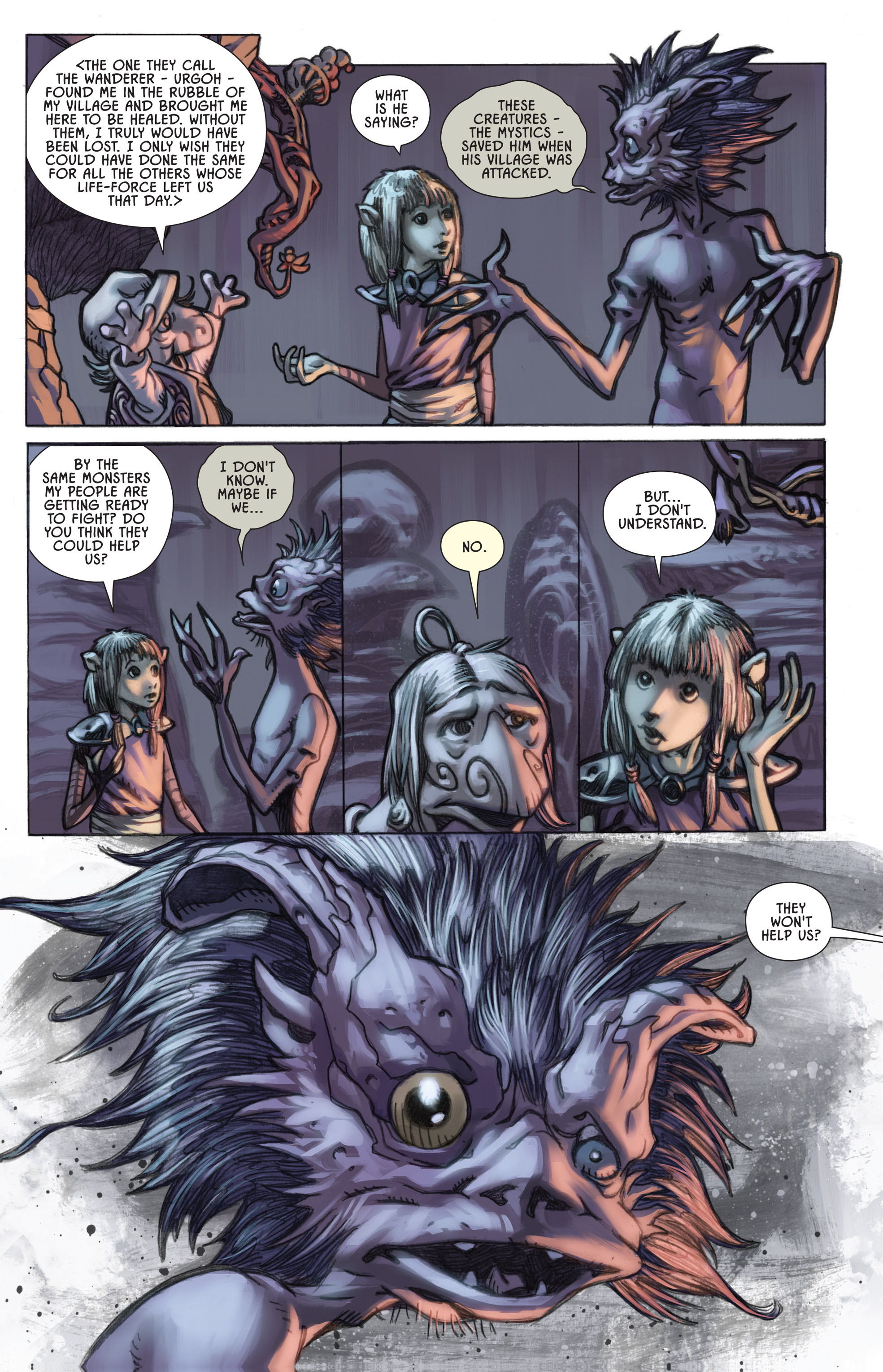 Read online The Dark Crystal: Creation Myths comic -  Issue # TPB 3 - 59