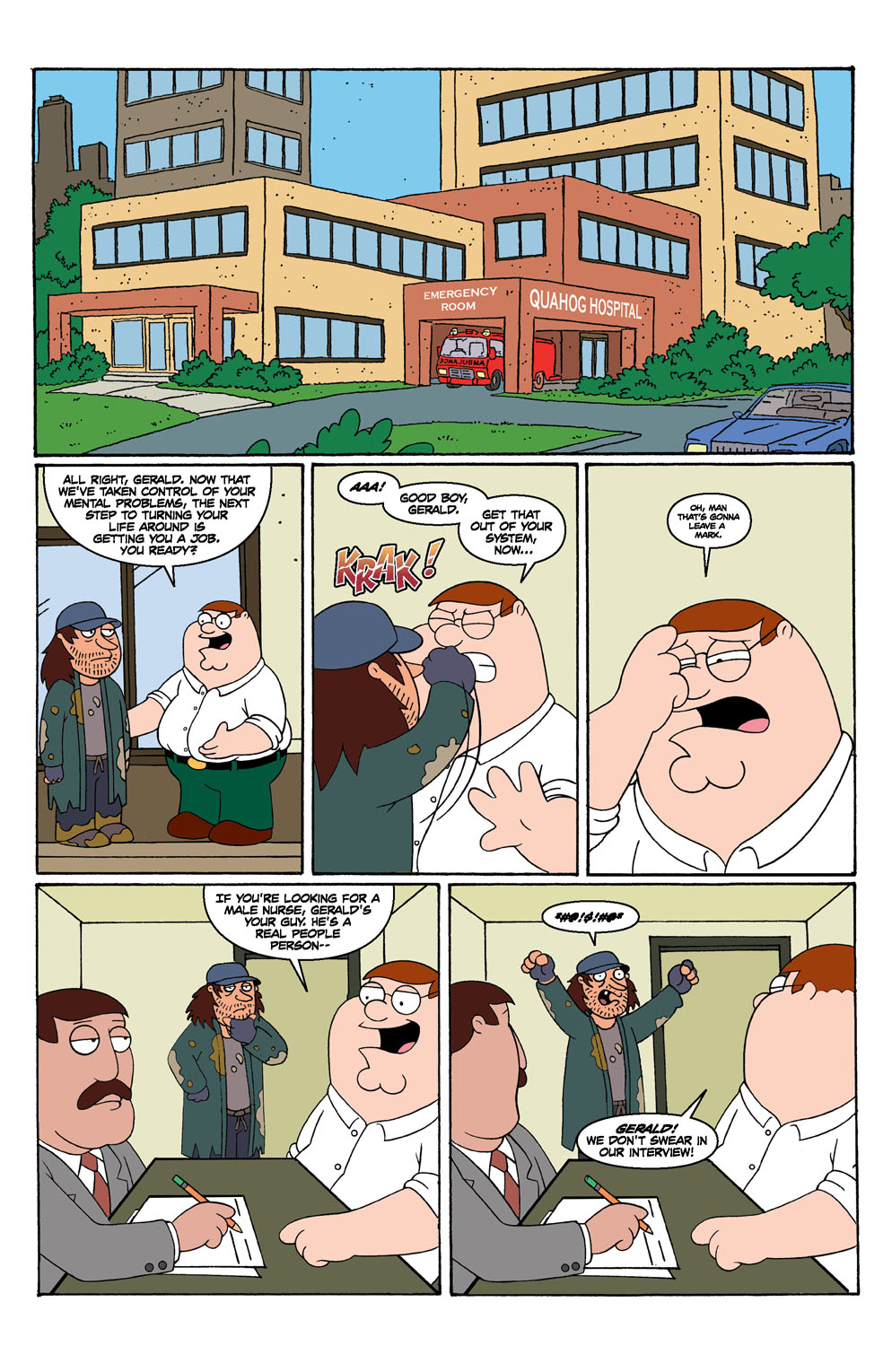 Read online Family Guy comic -  Issue #1 - 17