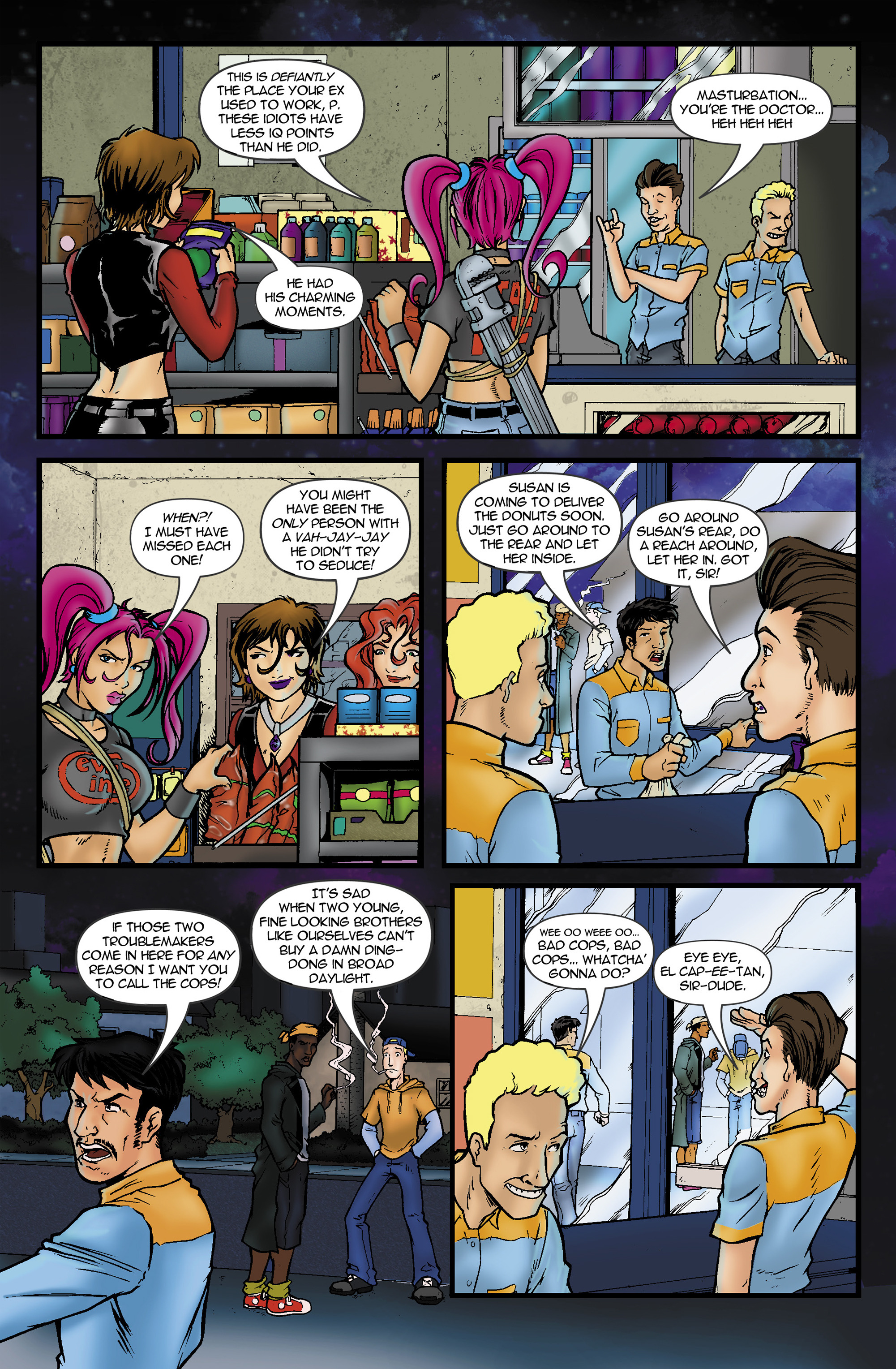 Read online Chaos Campus: Sorority Girls Vs. Zombies comic -  Issue #3 - 6