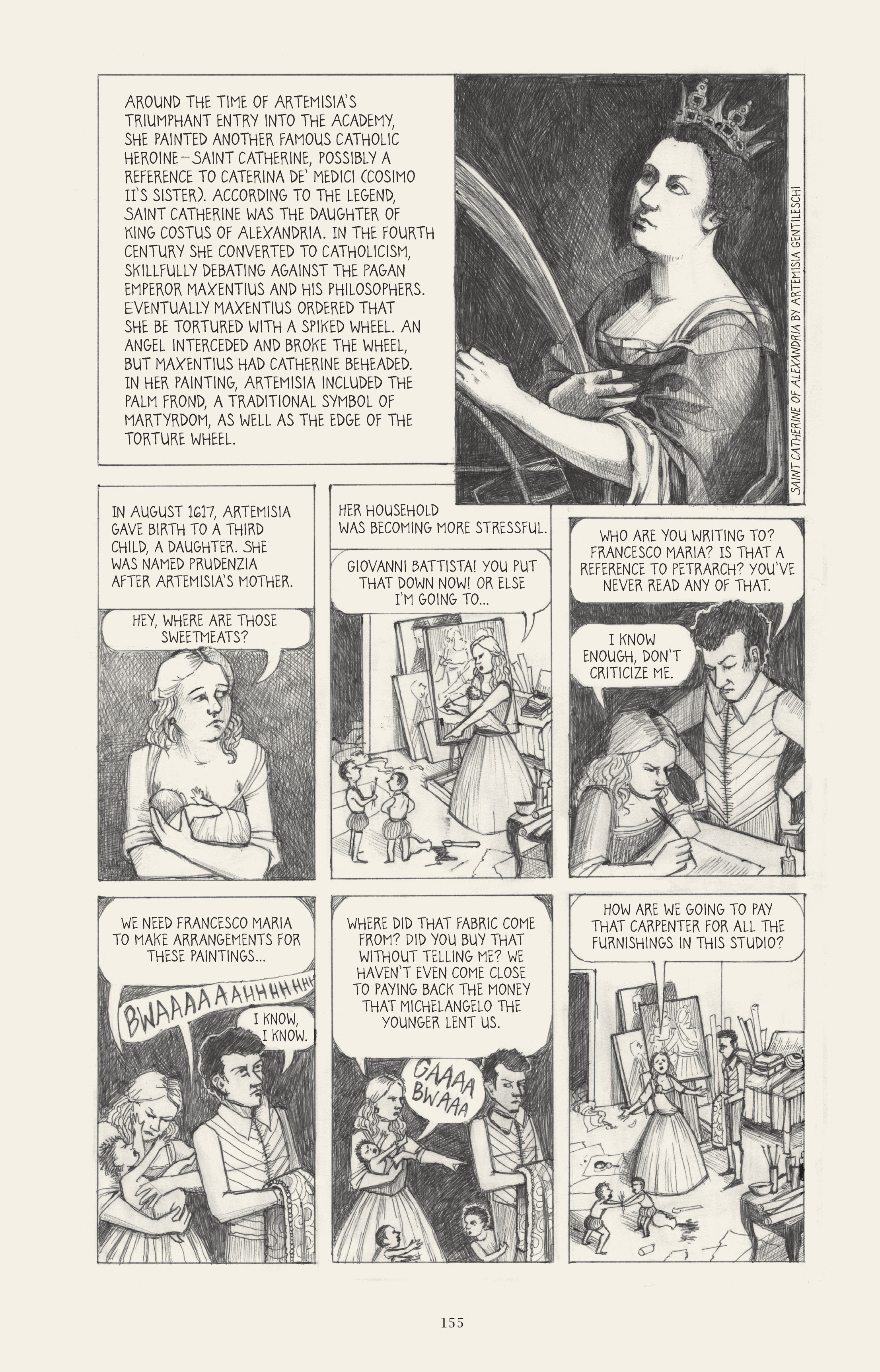Read online I Know What I Am: The Life and Times of Artemisia Gentileschi comic -  Issue # TPB (Part 2) - 62