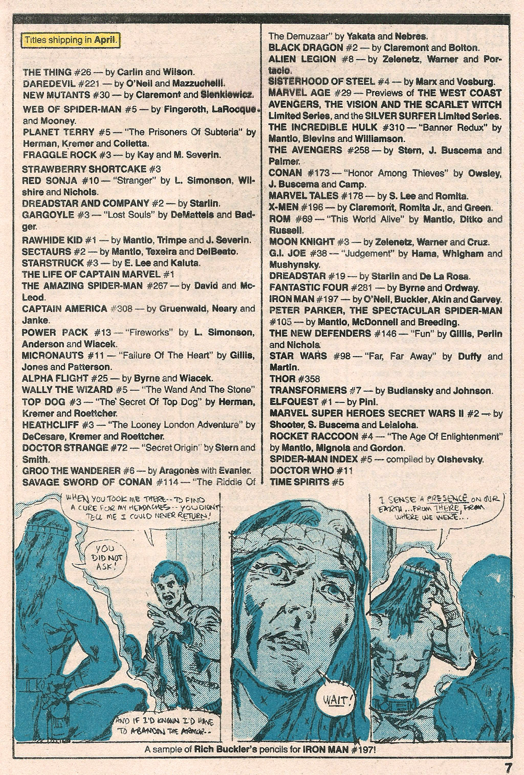 Read online Marvel Age comic -  Issue #26 - 9