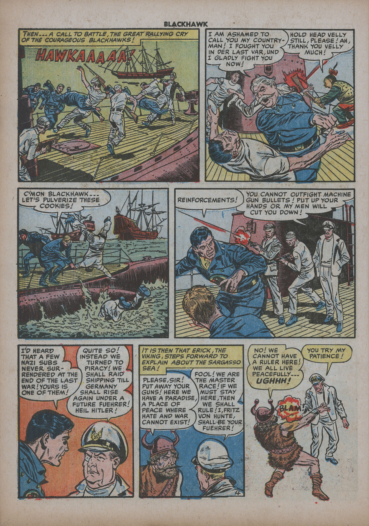 Read online Blackhawk (1957) comic -  Issue #48 - 31