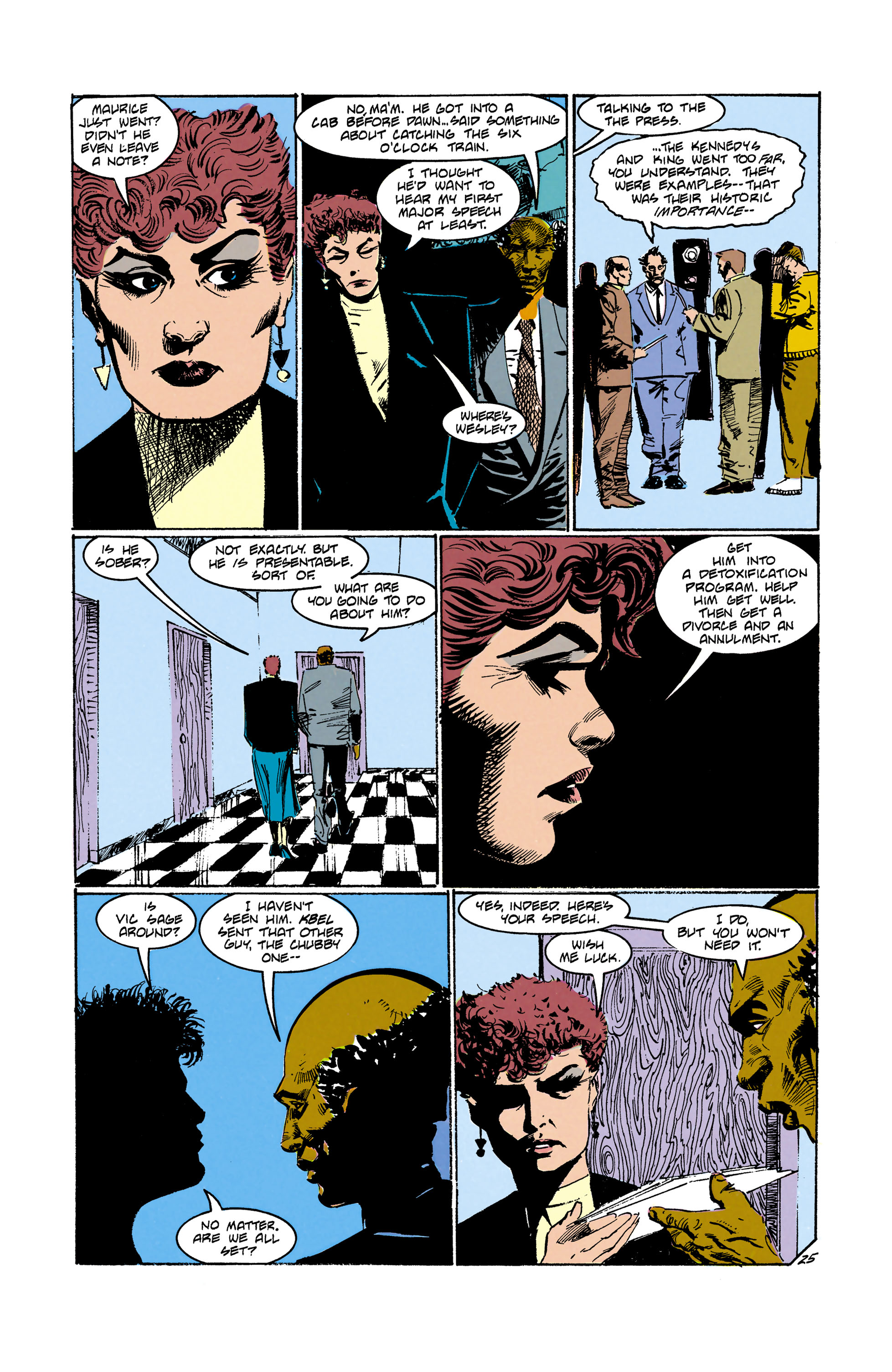 Read online The Question (1987) comic -  Issue #24 - 26