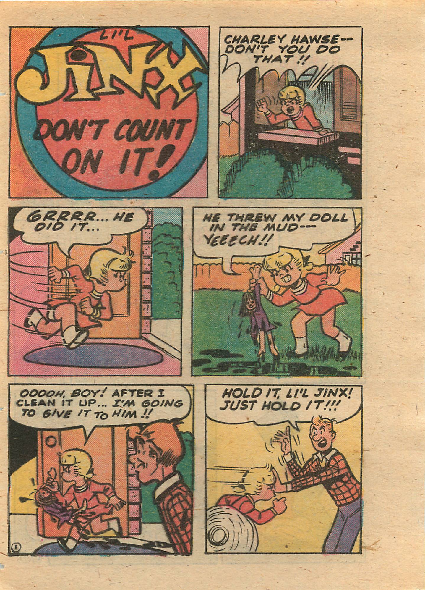 Read online Little Archie Comics Digest Magazine comic -  Issue #4 - 136