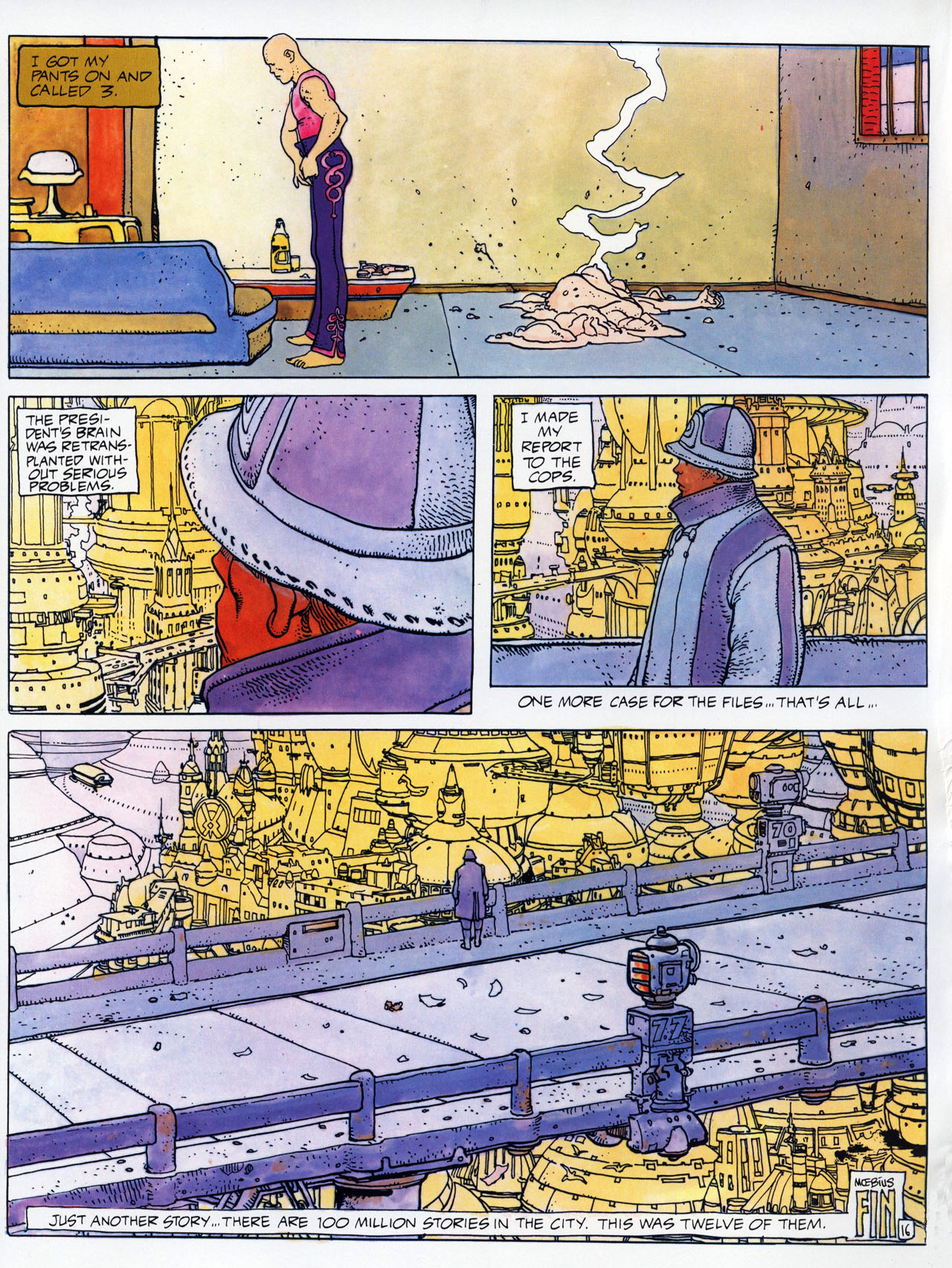 Read online Epic Graphic Novel: Moebius comic -  Issue # TPB 4 - 22