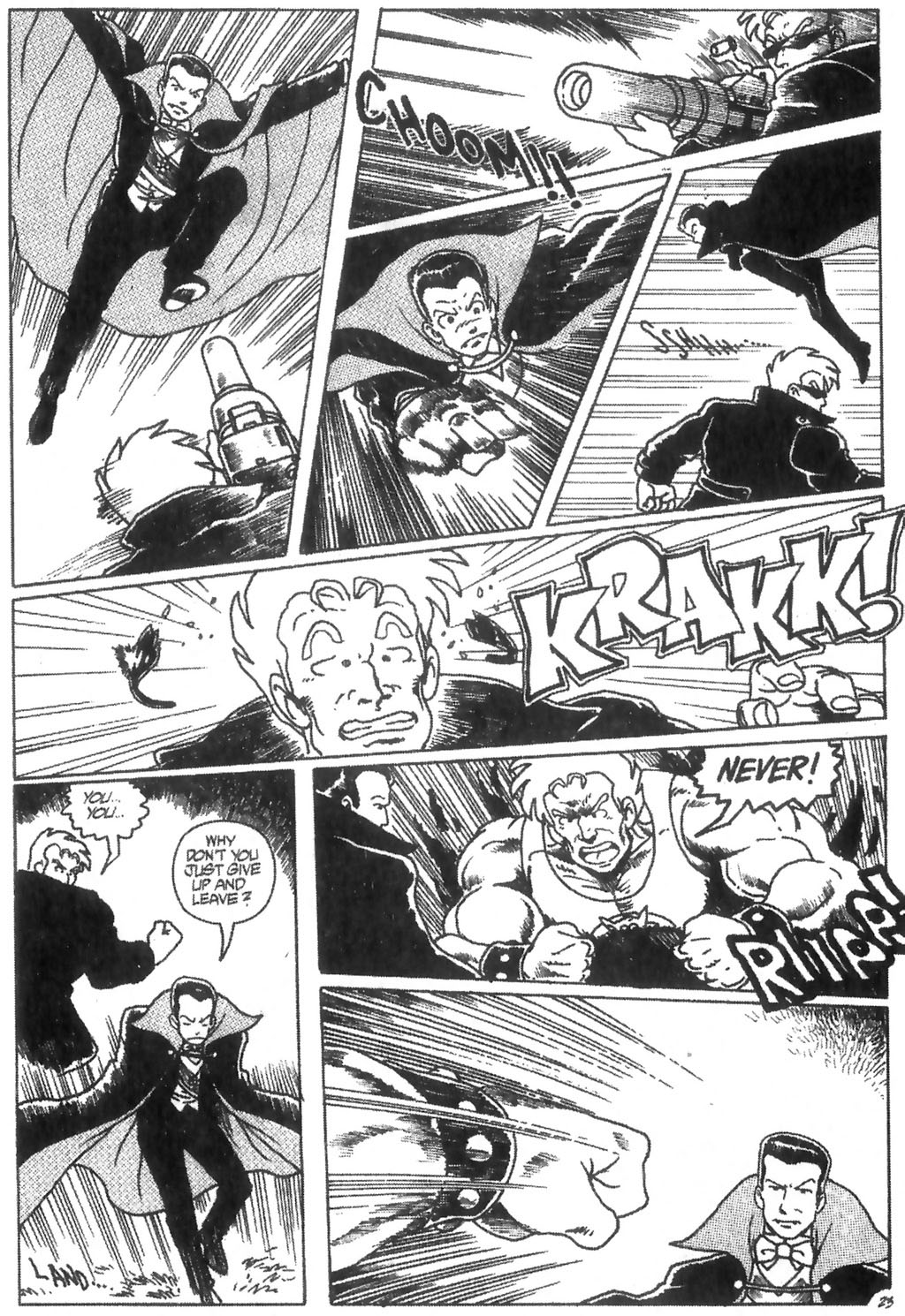 Read online Ninja High School (1986) comic -  Issue #18 - 25