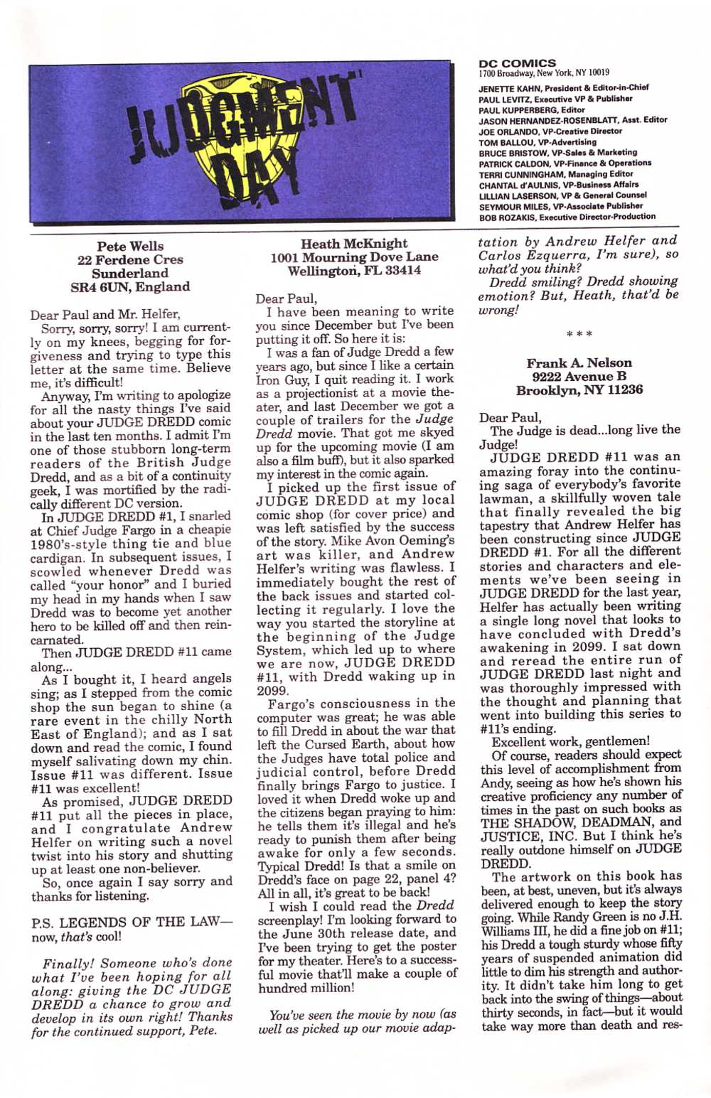 Read online Judge Dredd (1994) comic -  Issue #15 - 23