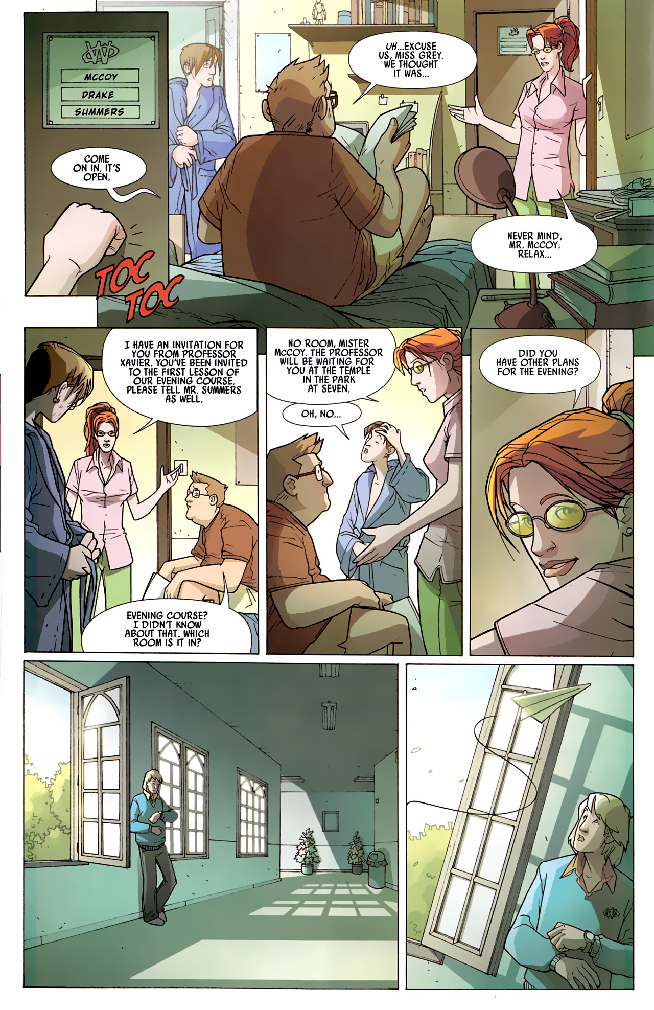 Read online X-Campus comic -  Issue #2 - 12