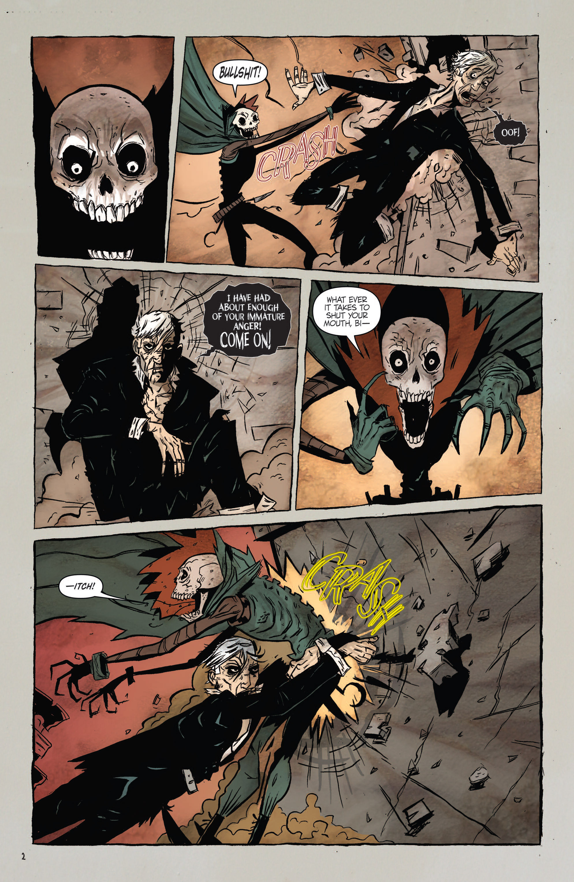 Read online Secret Skull comic -  Issue #3 - 4