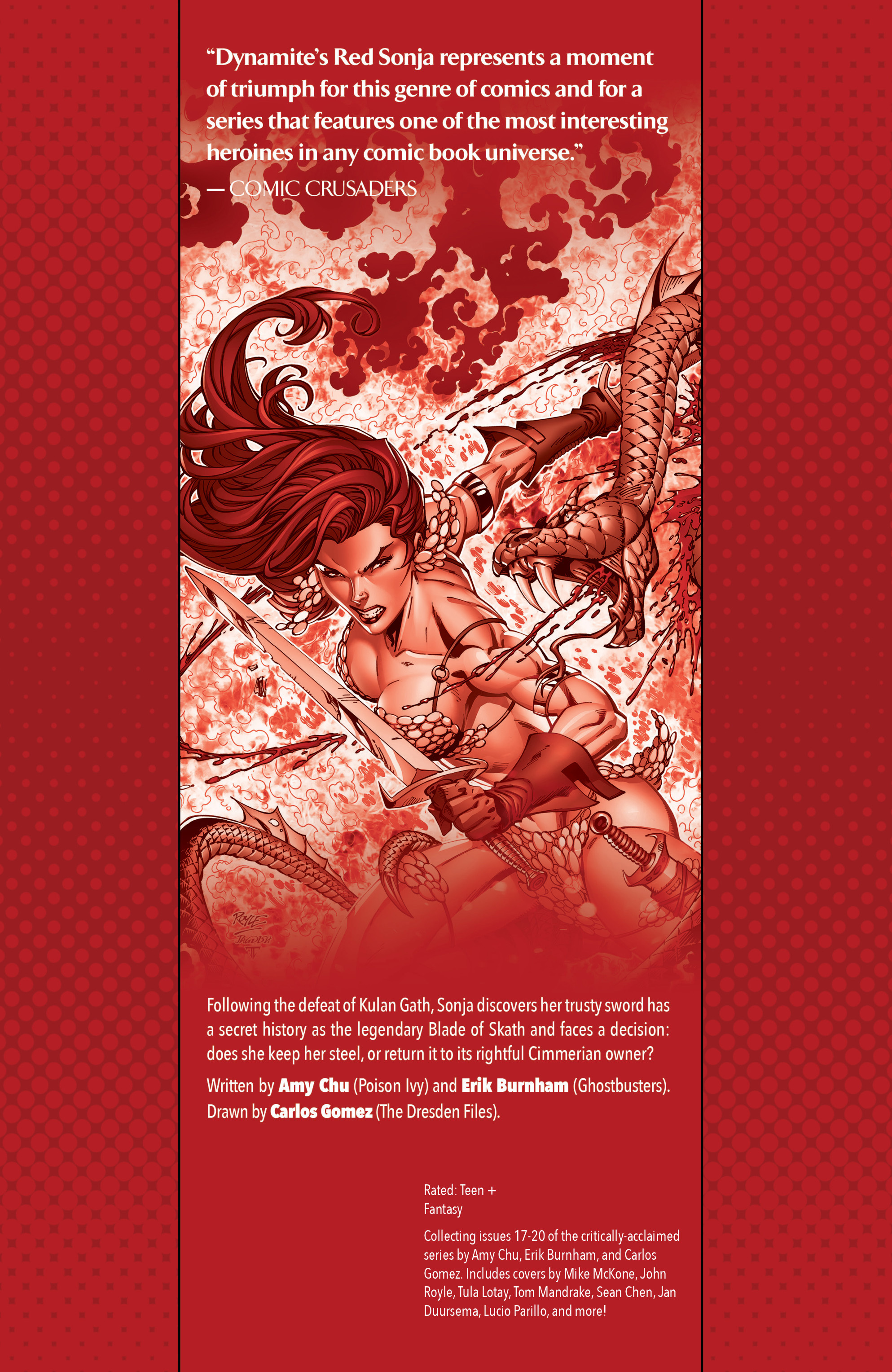 Read online Red Sonja Vol. 4 comic -  Issue # _TPB 4 - 121