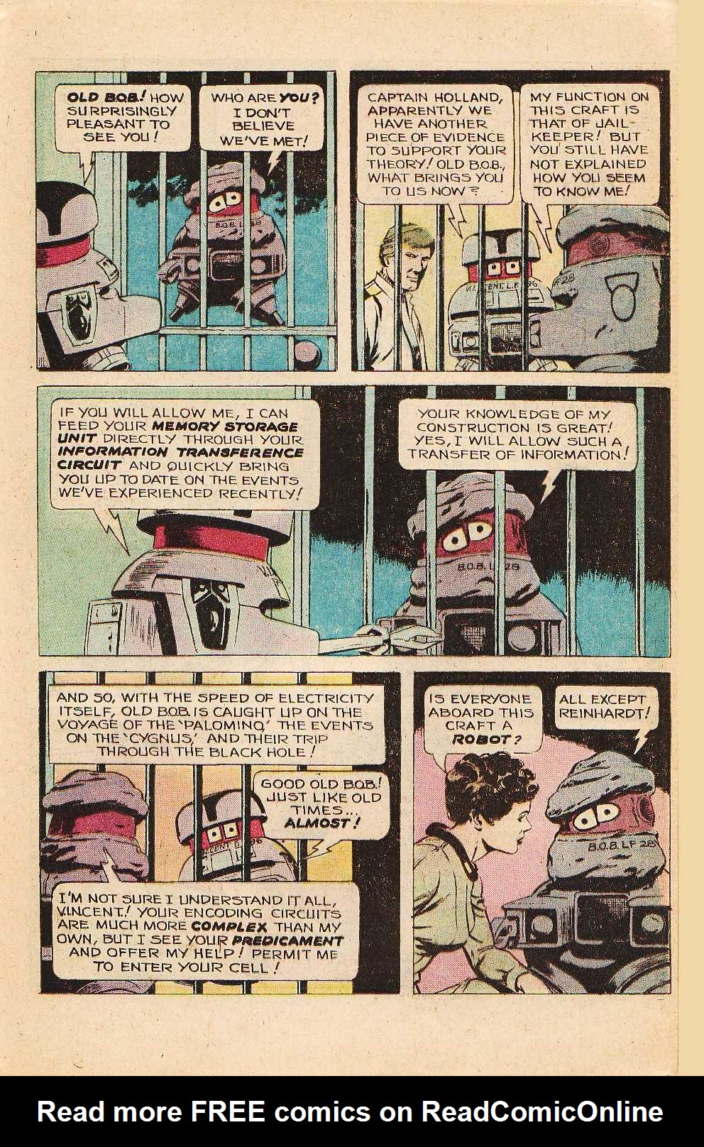 Read online Walt Disney The Black Hole comic -  Issue #3 - 21