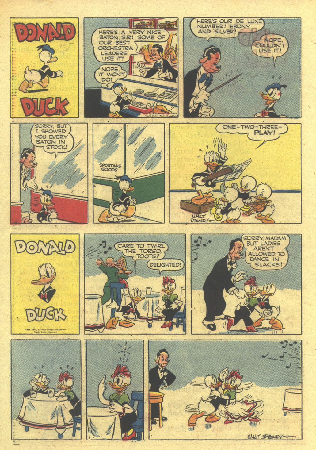 Read online Walt Disney's Comics and Stories comic -  Issue #92 - 36