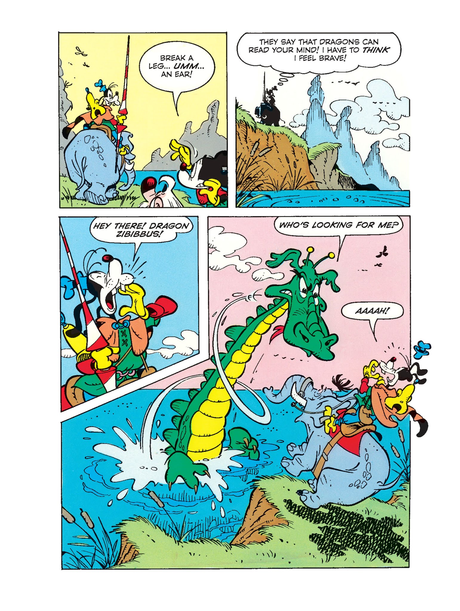 Read online Mickey Mouse and the Argaar Tournament: Return to the Land of Adventure comic -  Issue #2 - 18