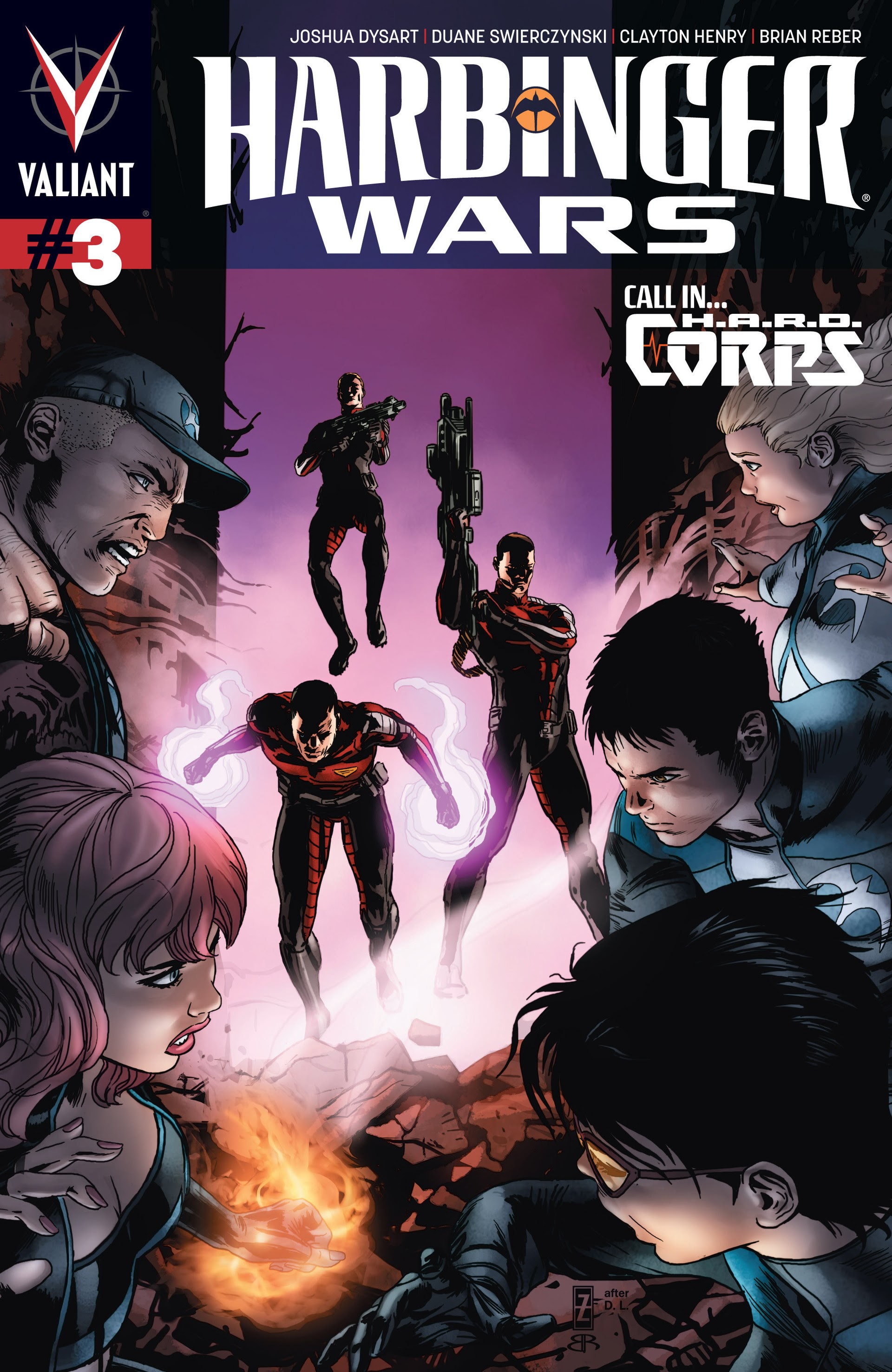 Read online Harbinger Wars comic -  Issue #3 - 1