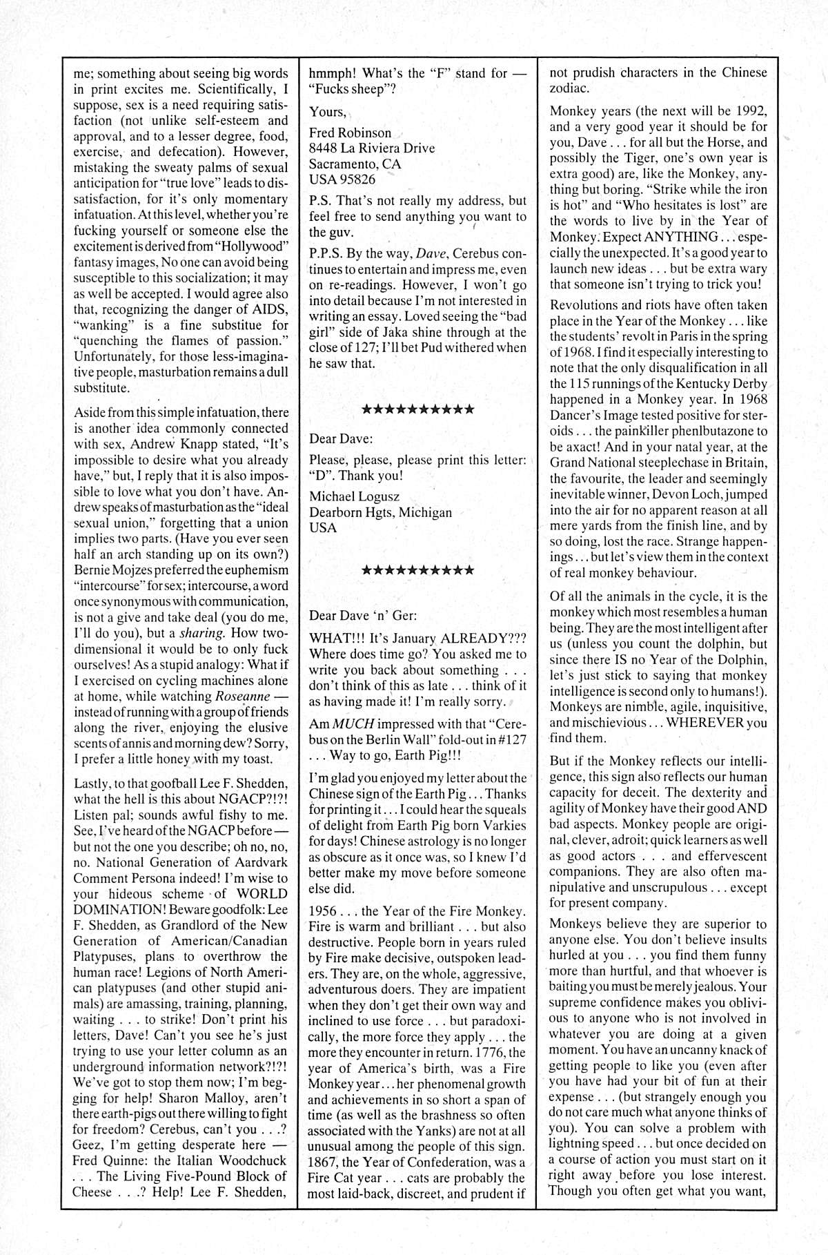 Cerebus Issue #132 #131 - English 23
