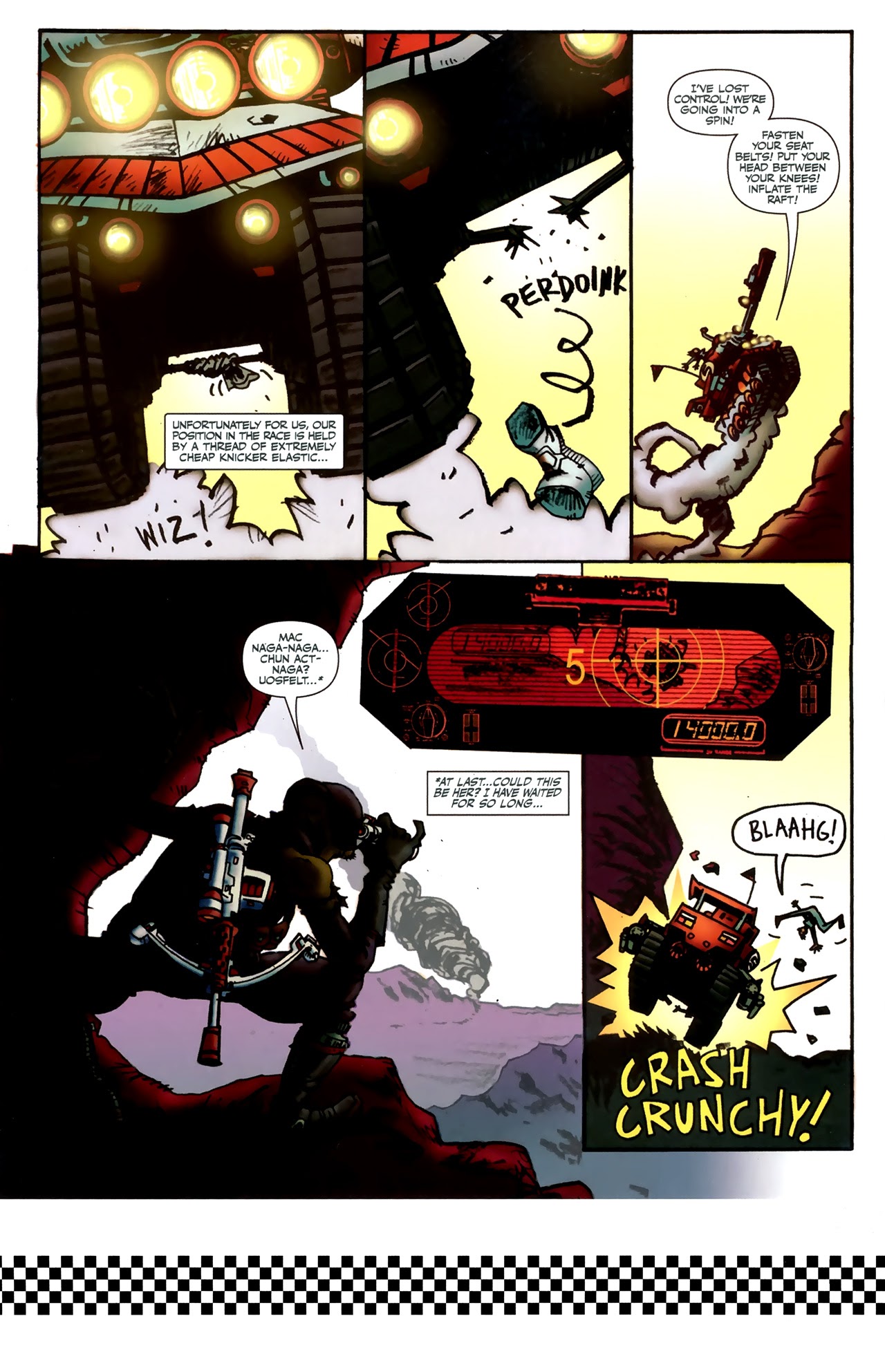 Read online Tank Girl: Skidmarks comic -  Issue #1 - 9