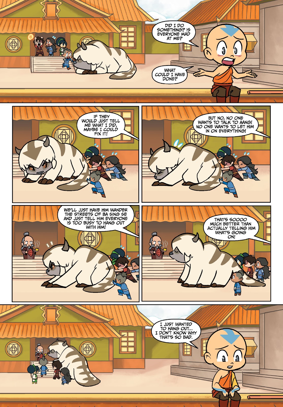 Avatar: The Last Airbender Chibis - Aang's Unfreezing Day issue Full - Page 28