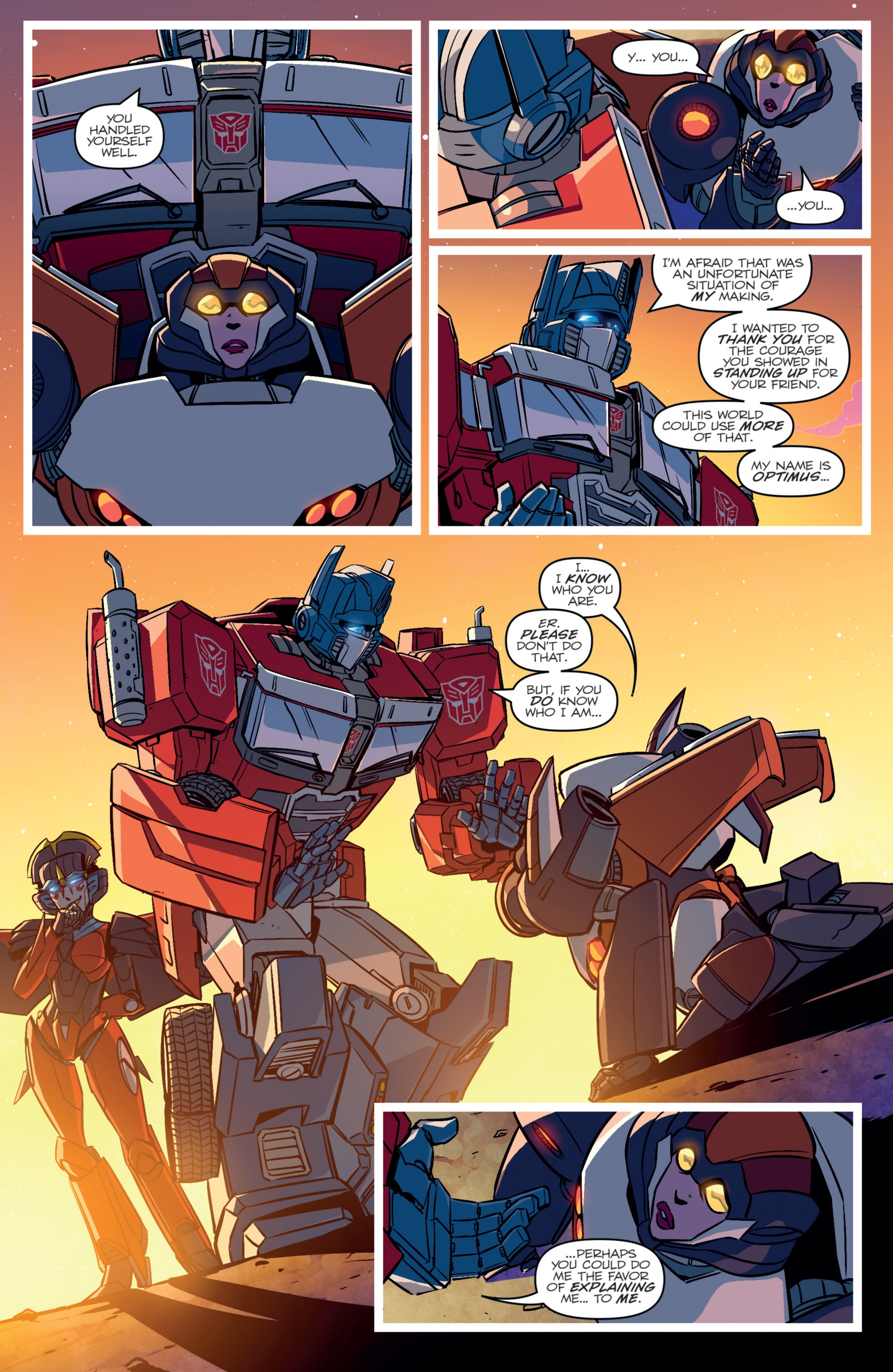 Read online The Transformers (2014) comic -  Issue #46 - 16