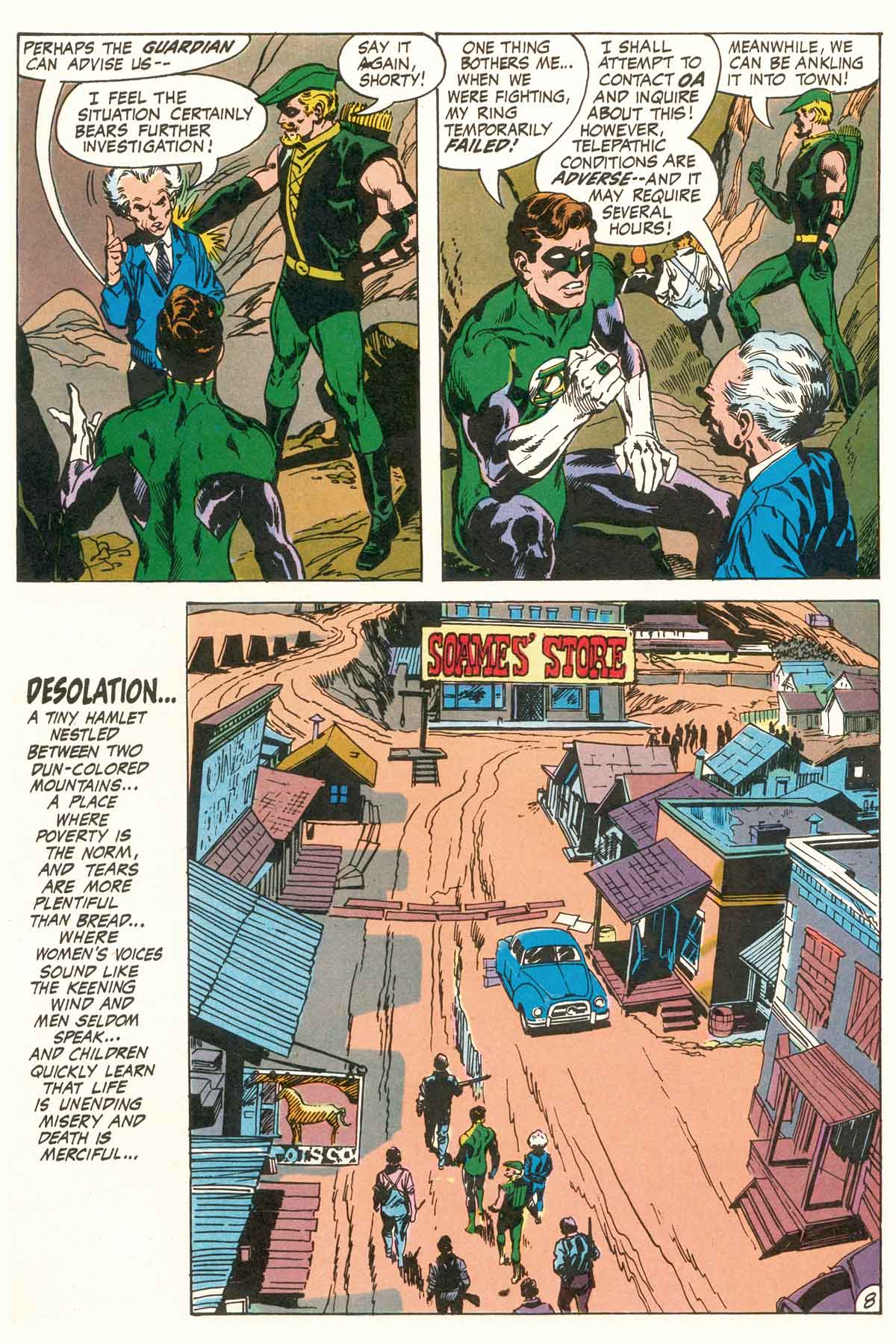 Read online Green Lantern/Green Arrow comic -  Issue #1 - 34