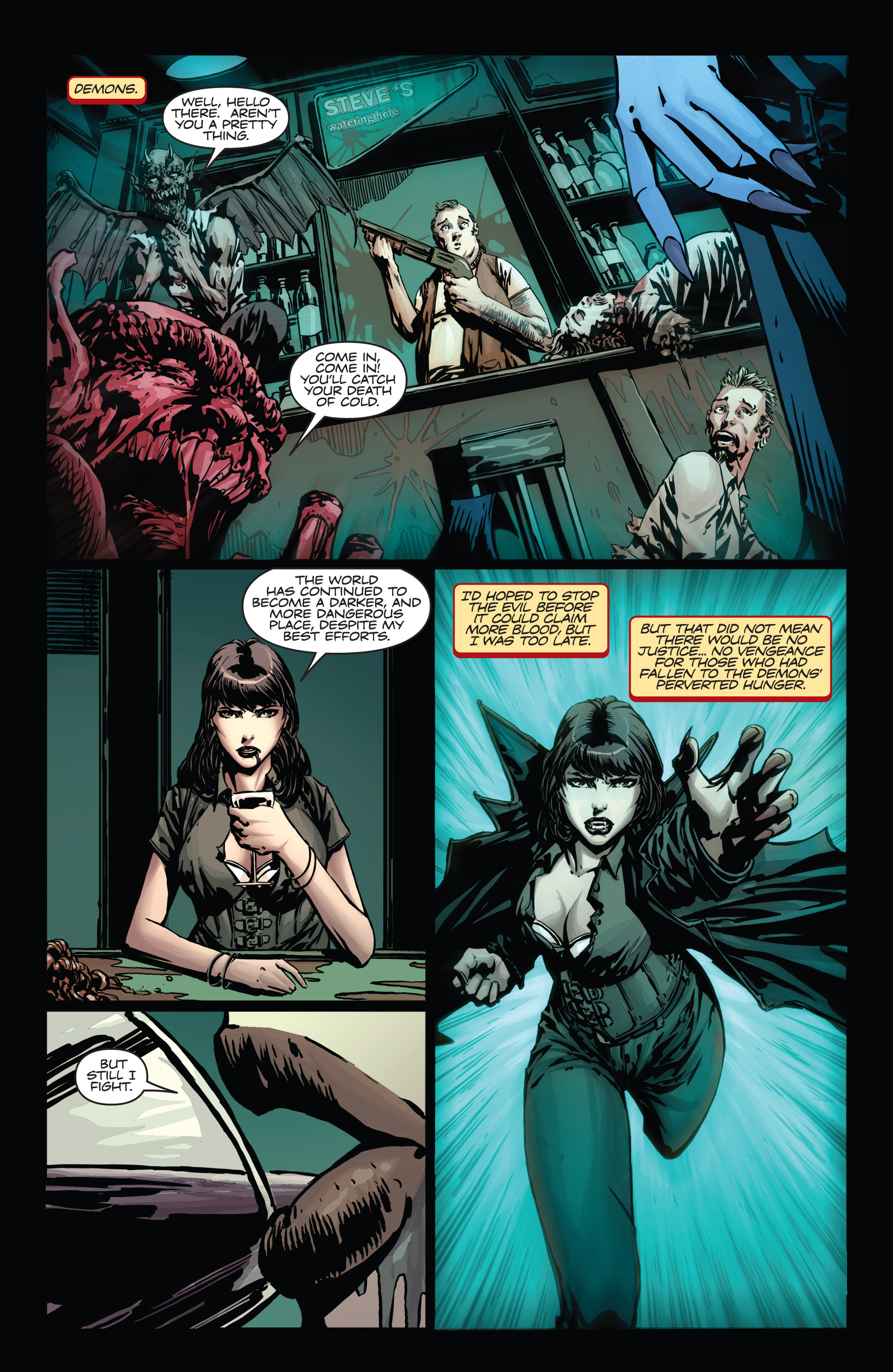 Read online Vampirella Strikes comic -  Issue #1 - 11