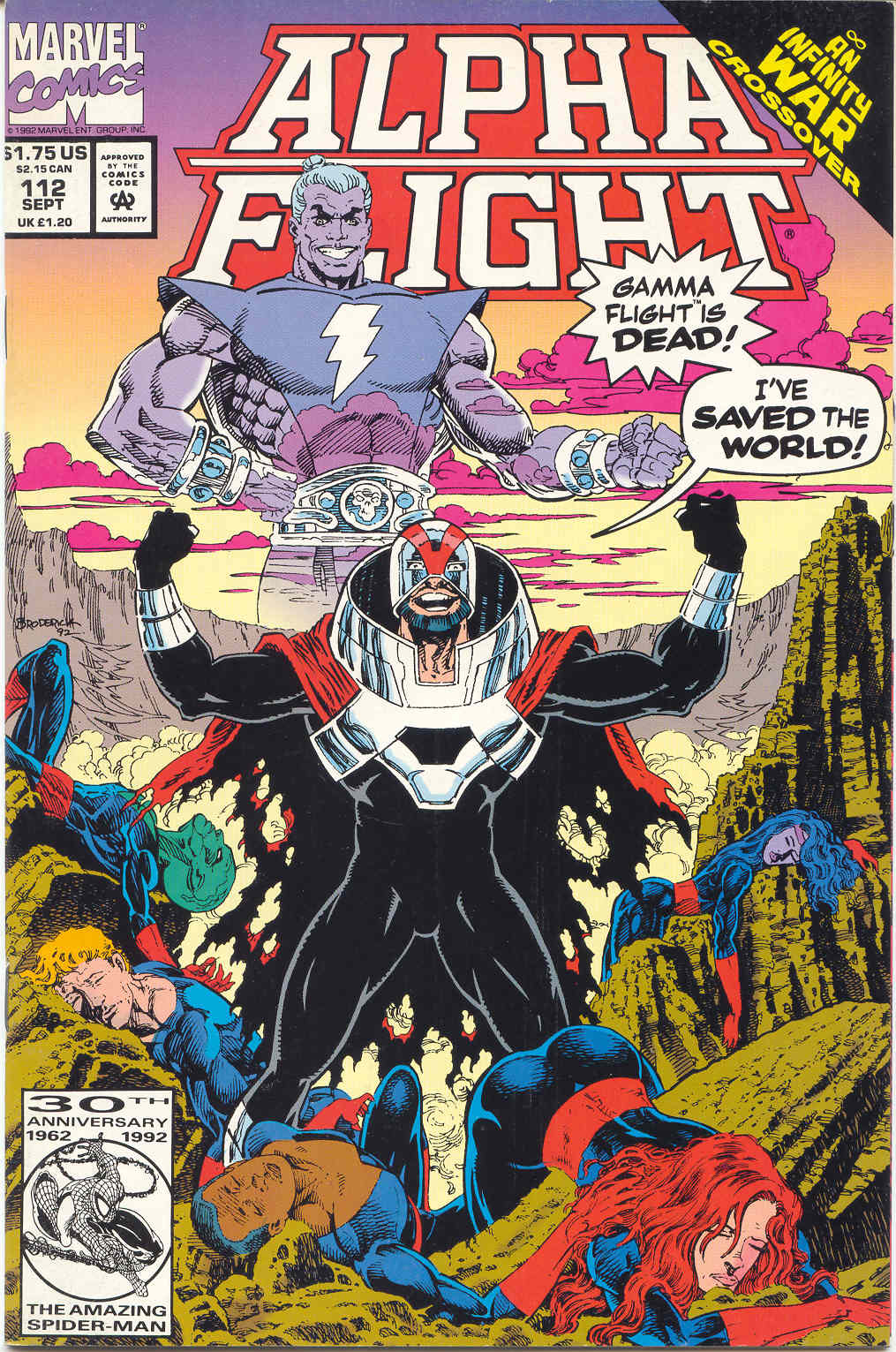 Read online Alpha Flight (1983) comic -  Issue #112 - 1