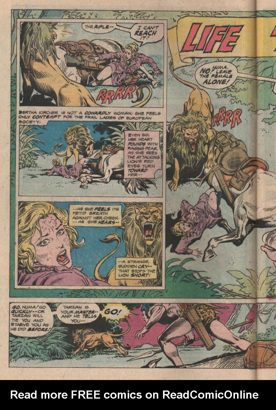 Read online Tarzan (1972) comic -  Issue #252 - 3
