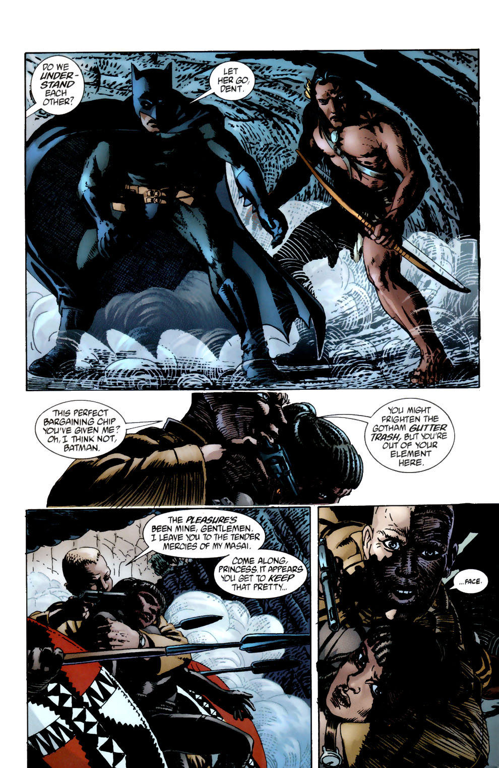 Read online Batman/Tarzan: Claws of the Cat-Woman comic -  Issue #3 - 4