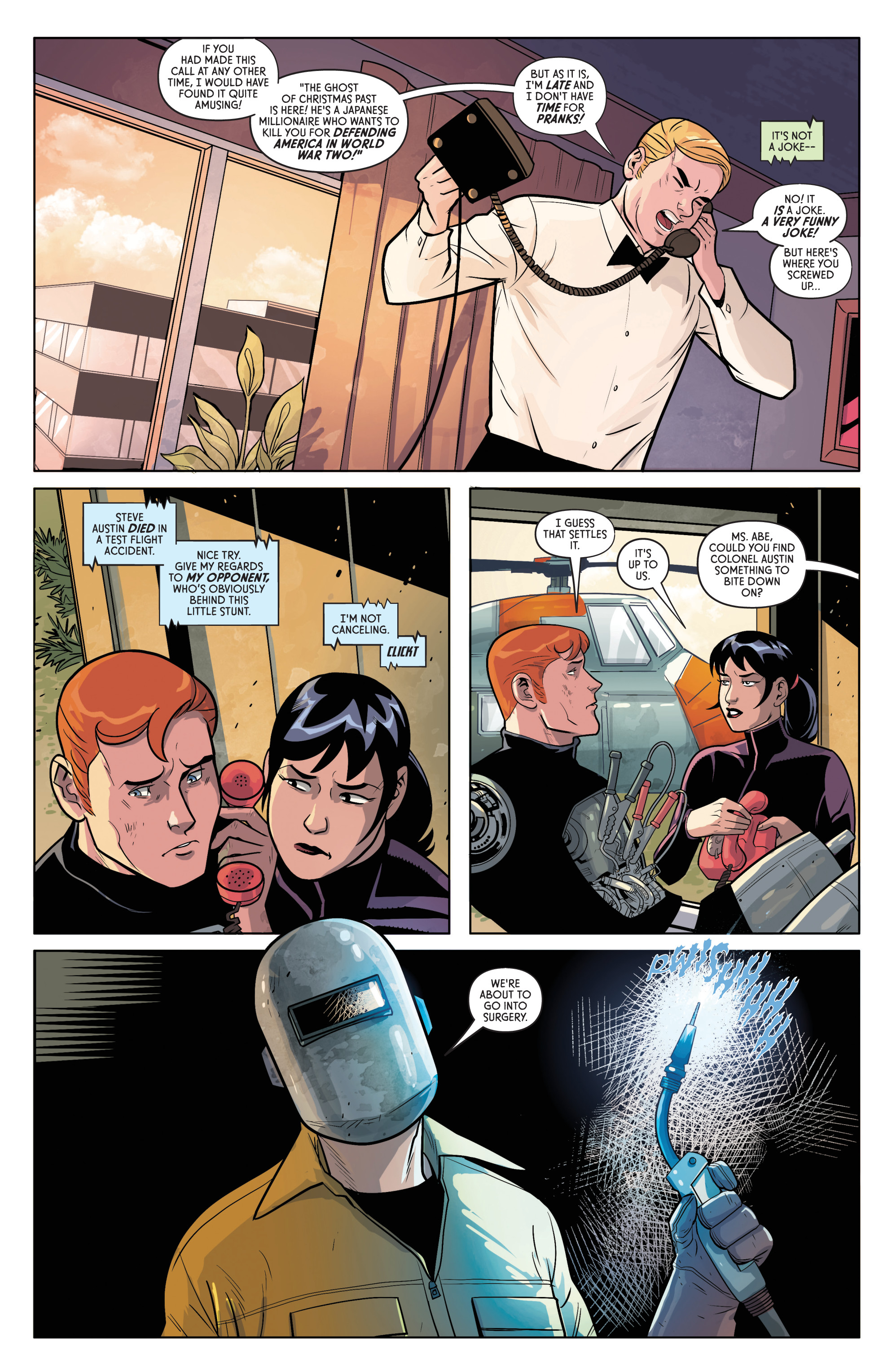 Read online The Six Million Dollar Man comic -  Issue # _TPB - 100