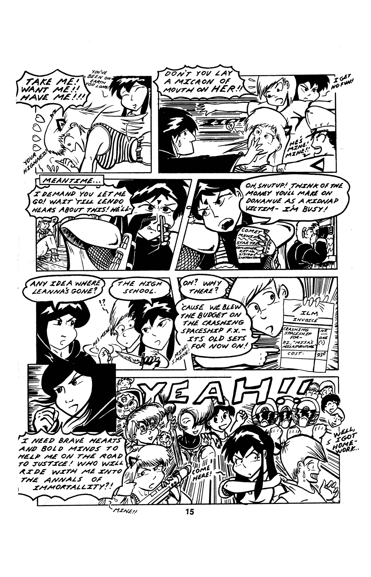 Read online Girls of Ninja High School comic -  Issue #2 - 15