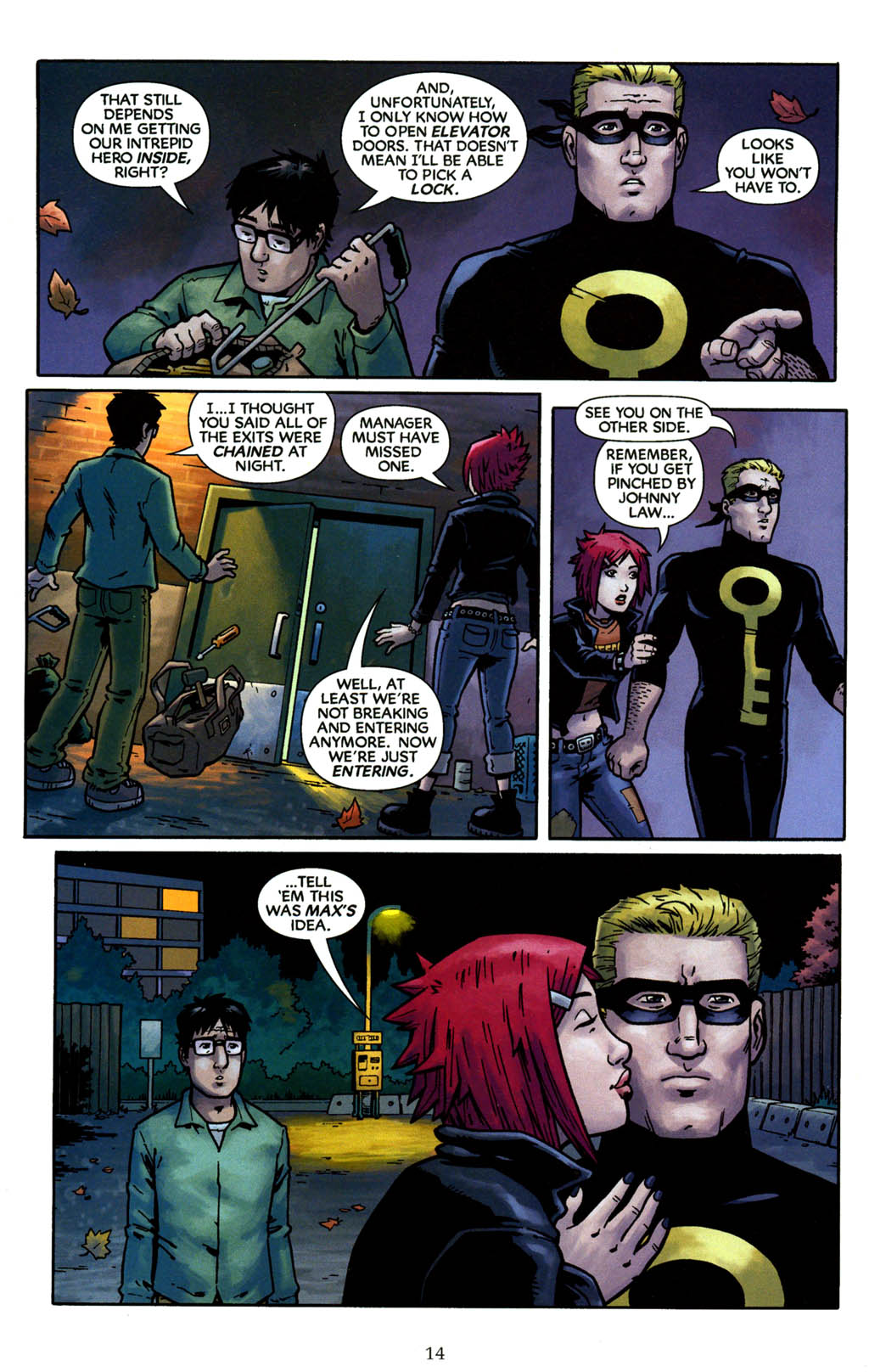 Read online The Escapists comic -  Issue #2 - 16