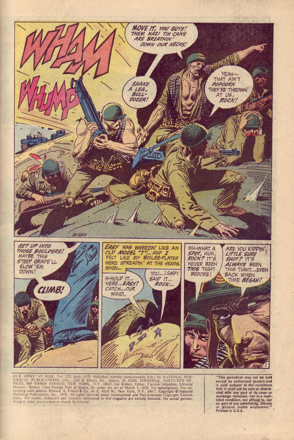 Read online Our Army at War (1952) comic -  Issue #220 - 3