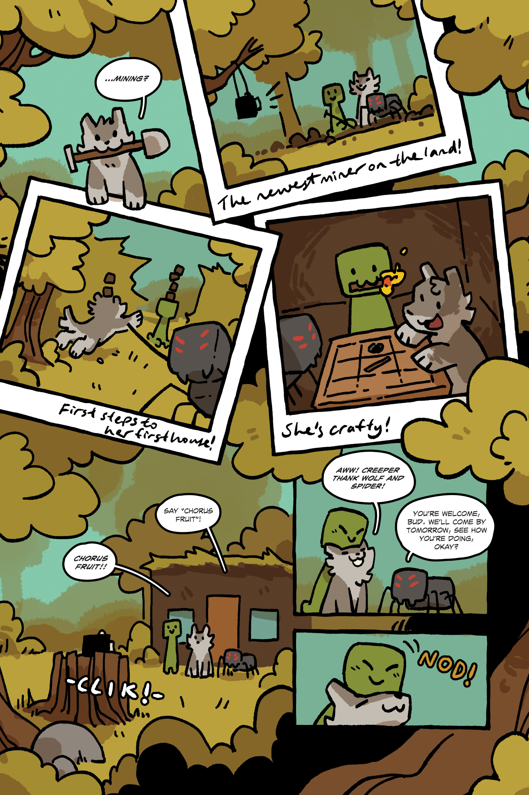 Read online Minecraft: Stories From the Overworld comic -  Issue # TPB - 34