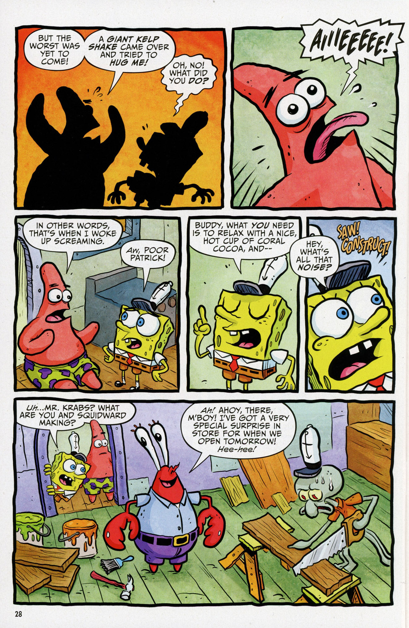 Read online SpongeBob Comics comic -  Issue #52 - 30