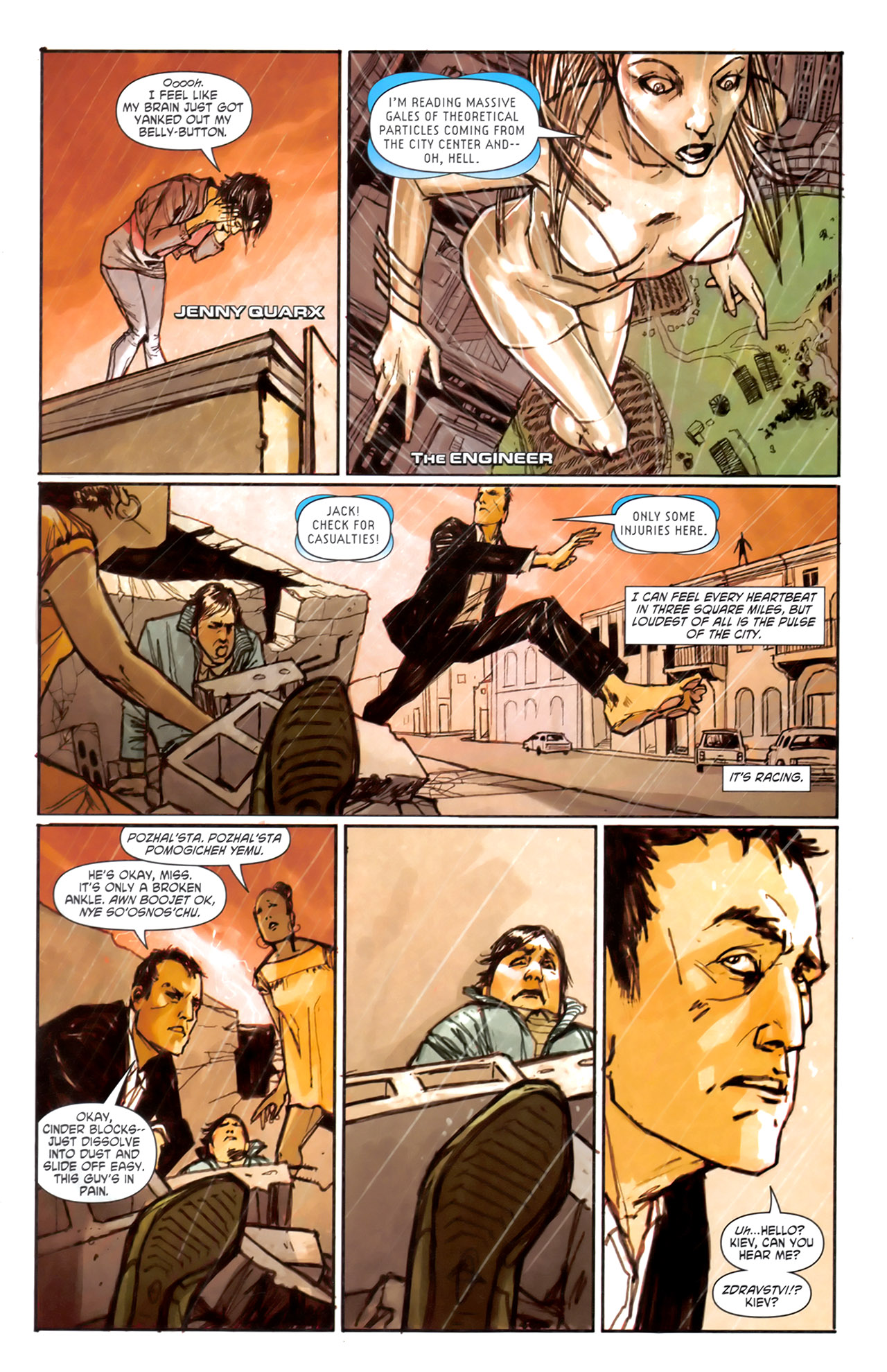 Read online Secret History Of The Authority: Hawksmoor comic -  Issue #1 - 4