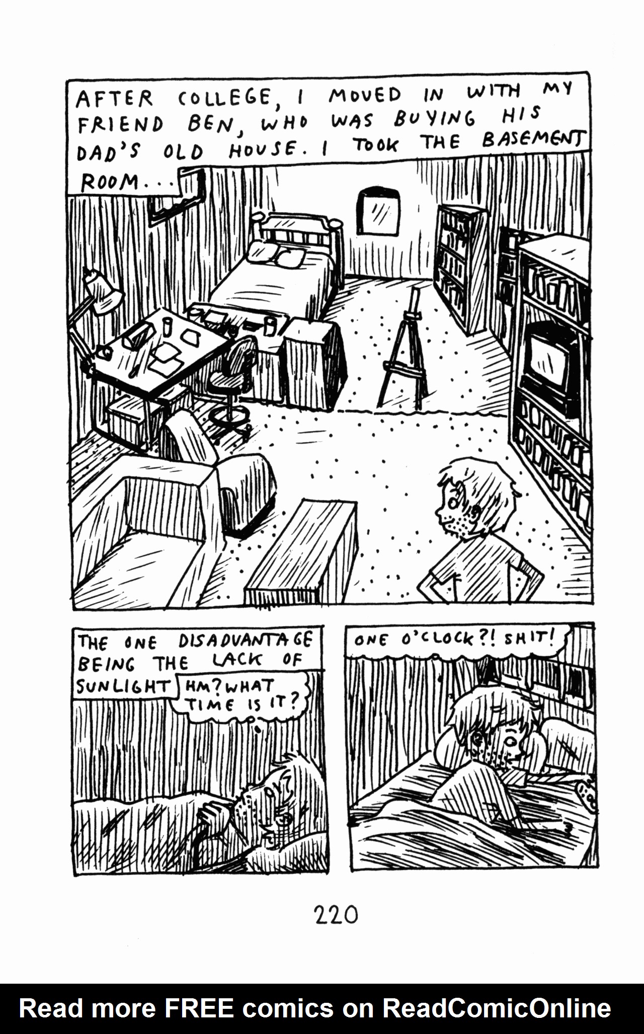 Read online Funny Misshapen Body: A Memoir comic -  Issue # TPB (Part 3) - 21