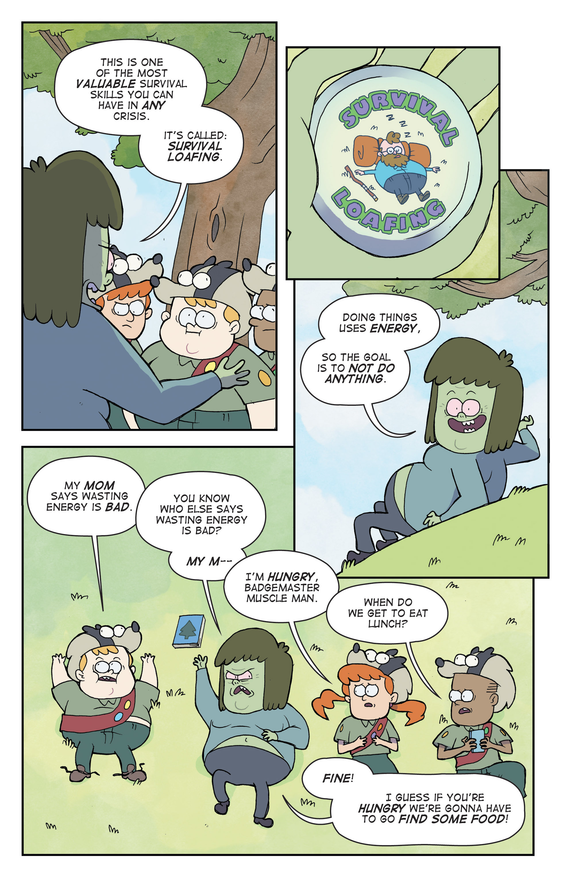 Read online Regular Show comic -  Issue # _Annual 1 - 26