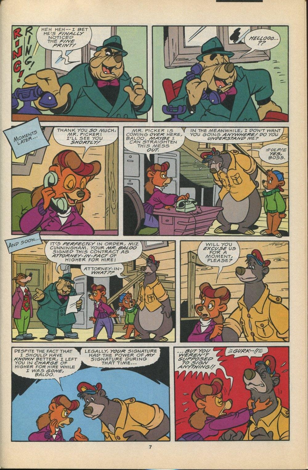 Disney's Tale Spin issue 4 - Page 8