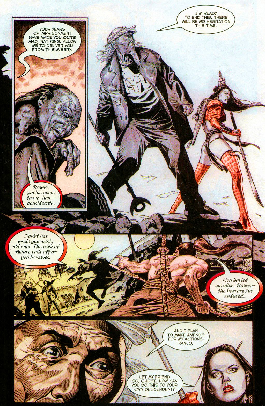 Read online Shi: Black, White & Red comic -  Issue #2 - 13