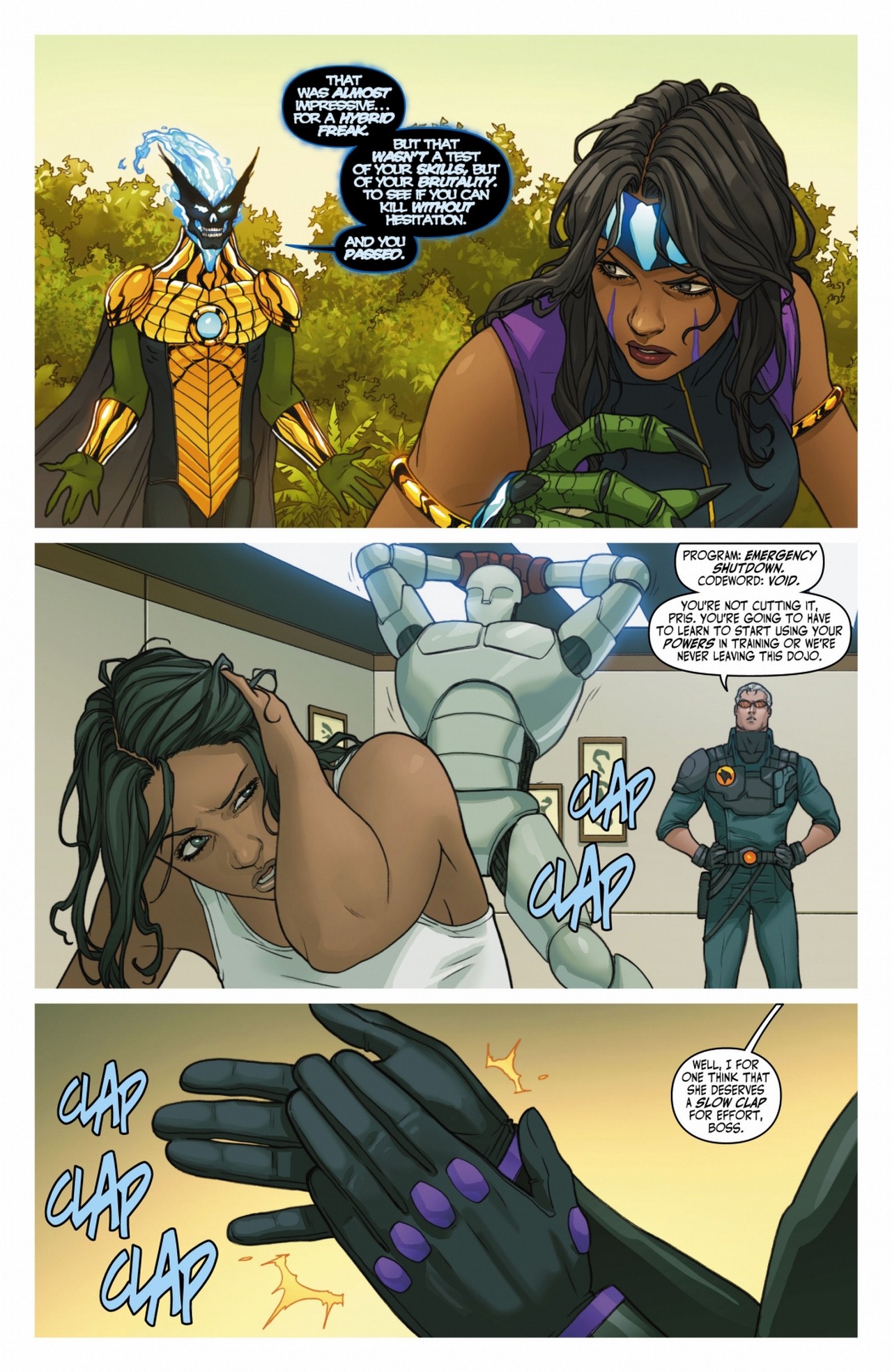Read online Voodoo (2011) comic -  Issue #9 - 12