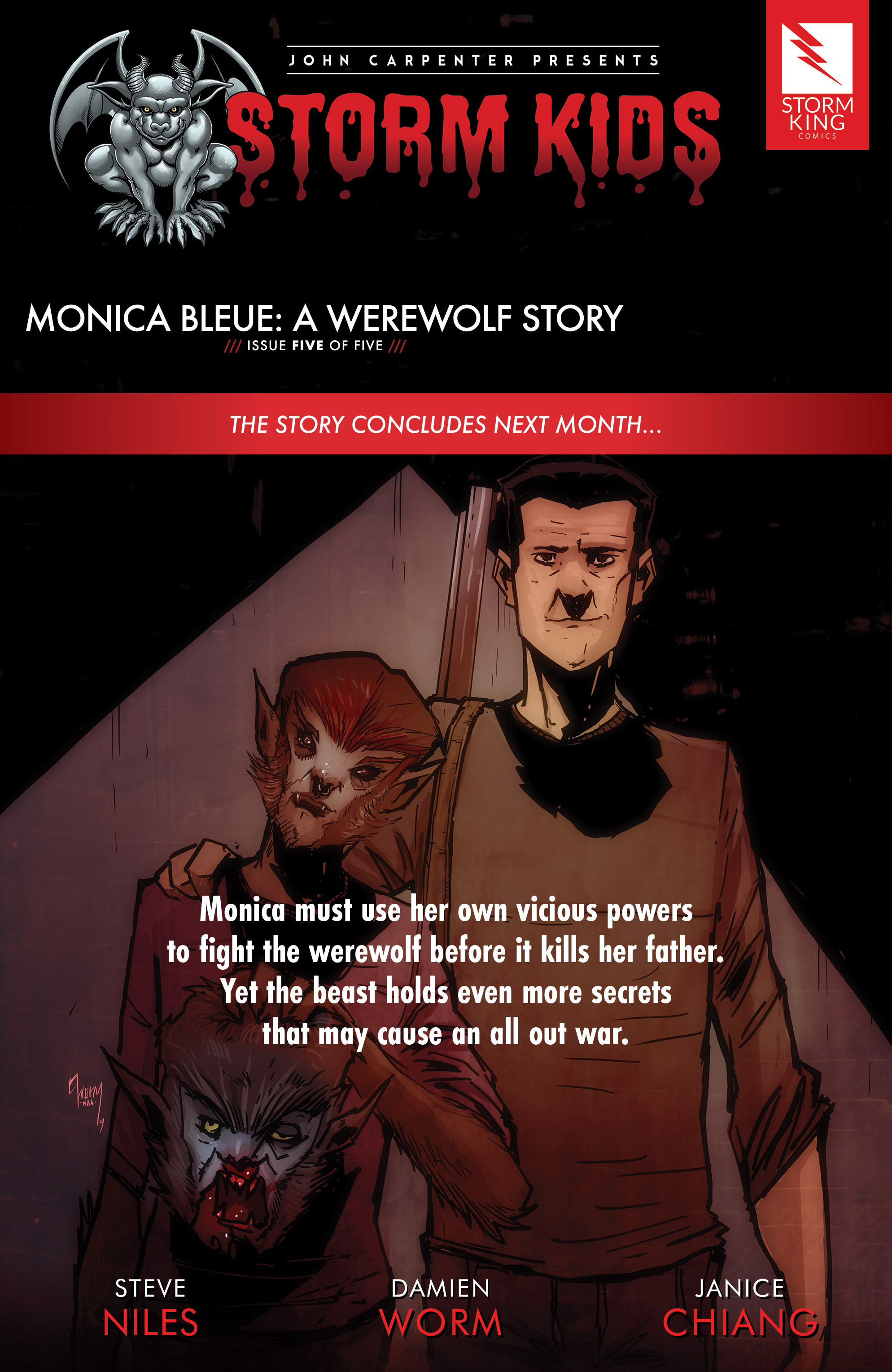 Read online John Carpenter Presents Storm Kids: Monica Bleue: A Werewolf Story comic -  Issue #4 - 25