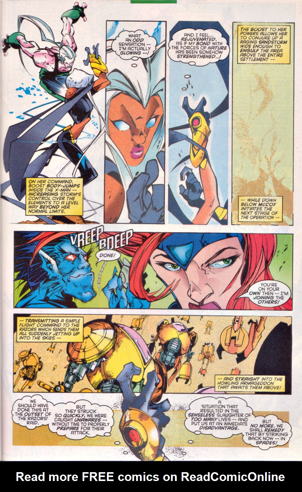 Read online X-Men Annual comic -  Issue #21 - 28